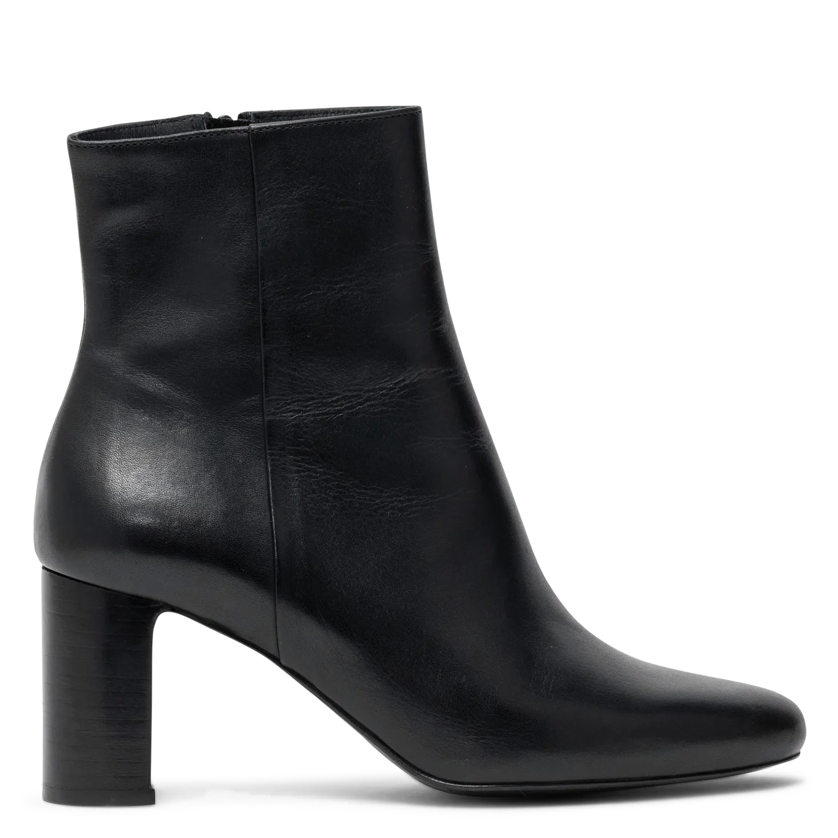 Bianca leather ankle boots BOCAGE Black