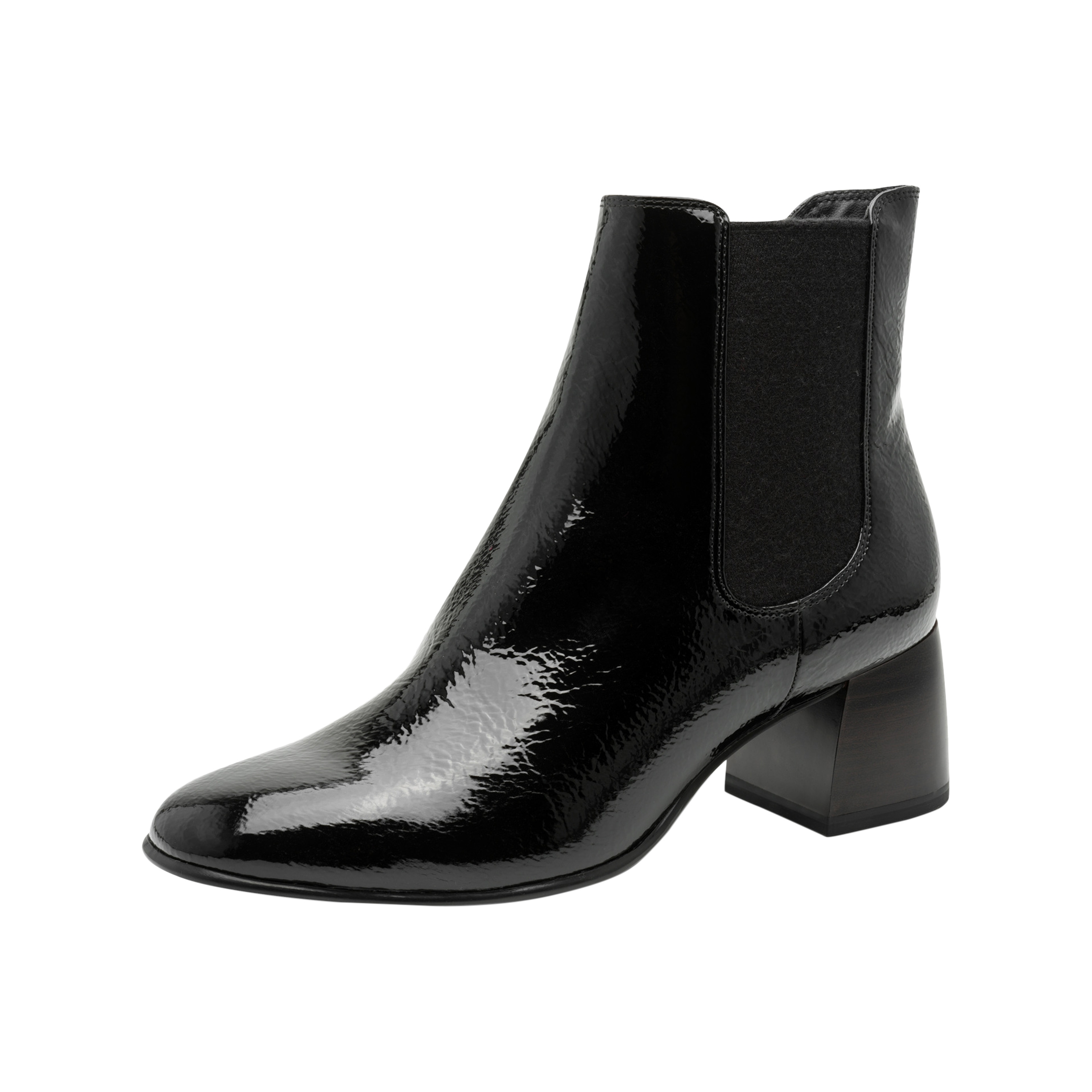 Heeled ankle boots with zip TAMARIS Black