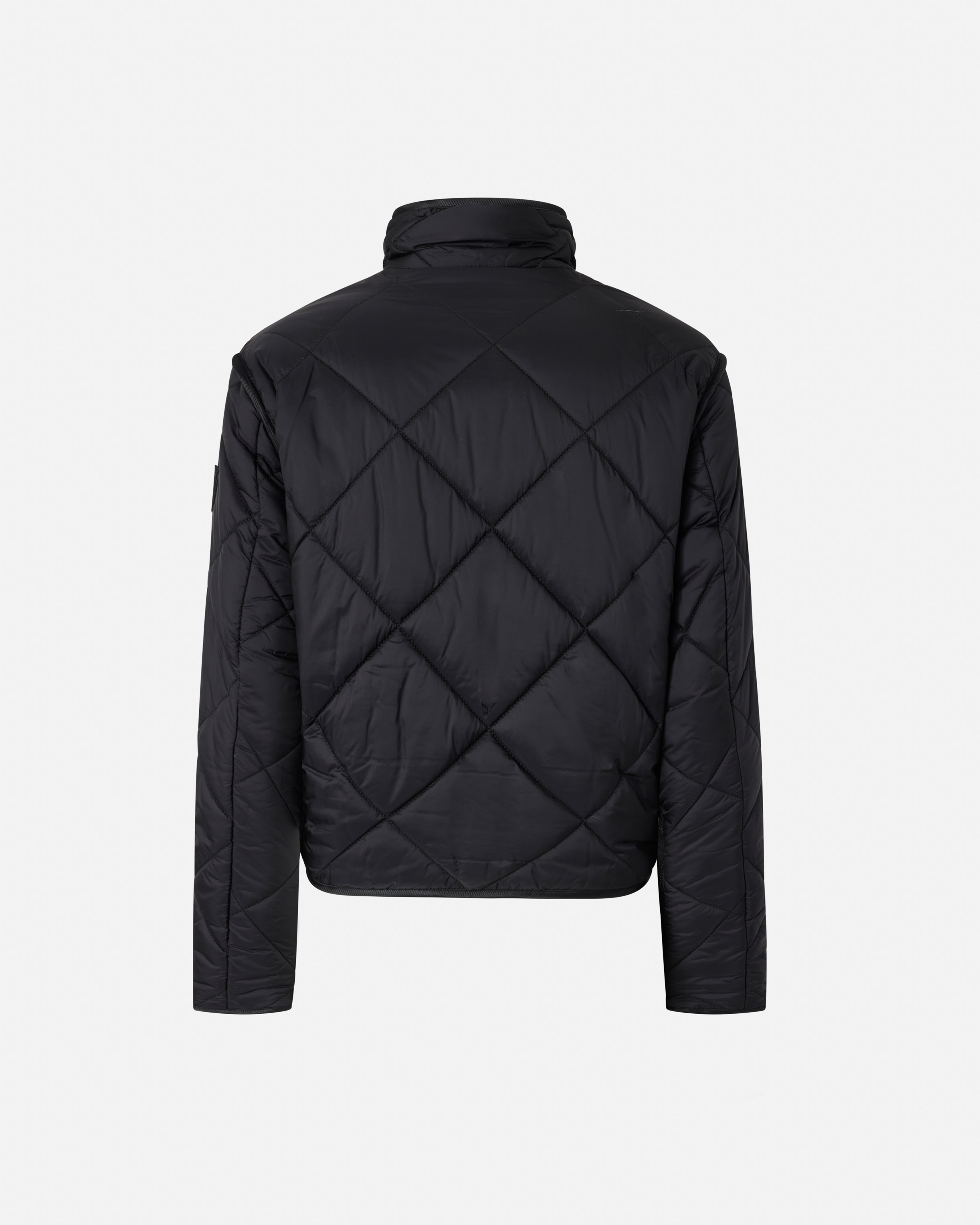 Quilted technical fabric jacket PINKO Black