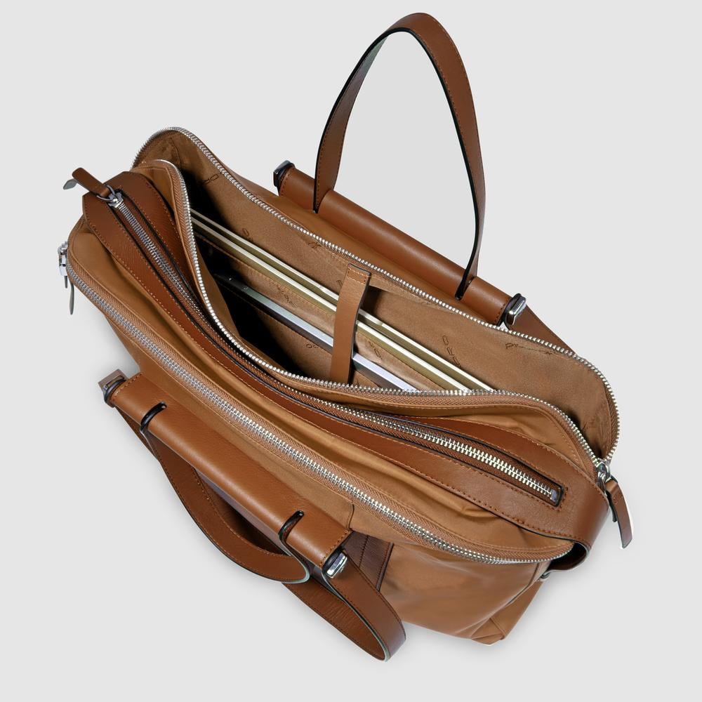 Laptop Bag 14 PIQUADRO Brown