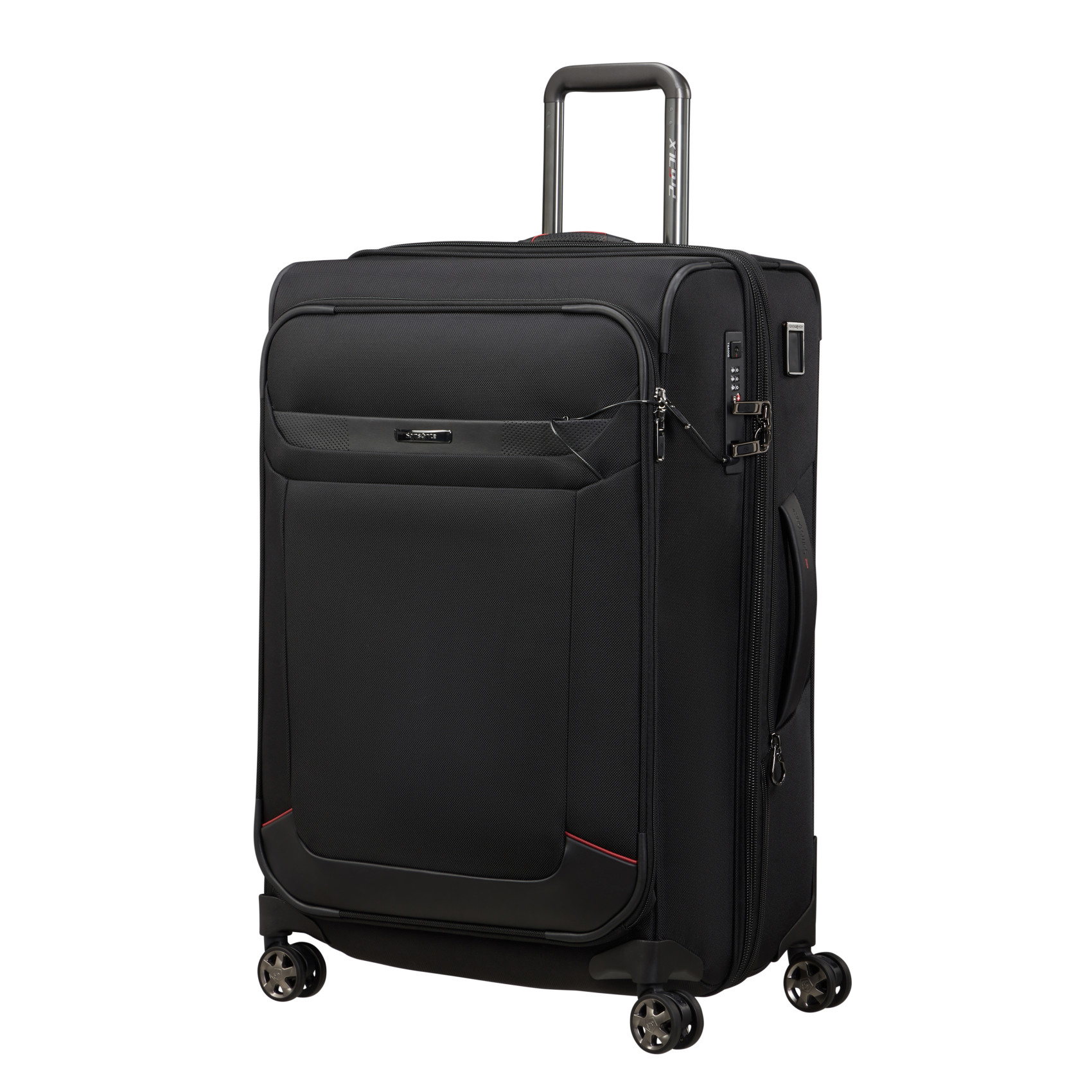 Pro-dlx 6 Travel Suitcase 4 Wheels Size M SAMSONITE Black