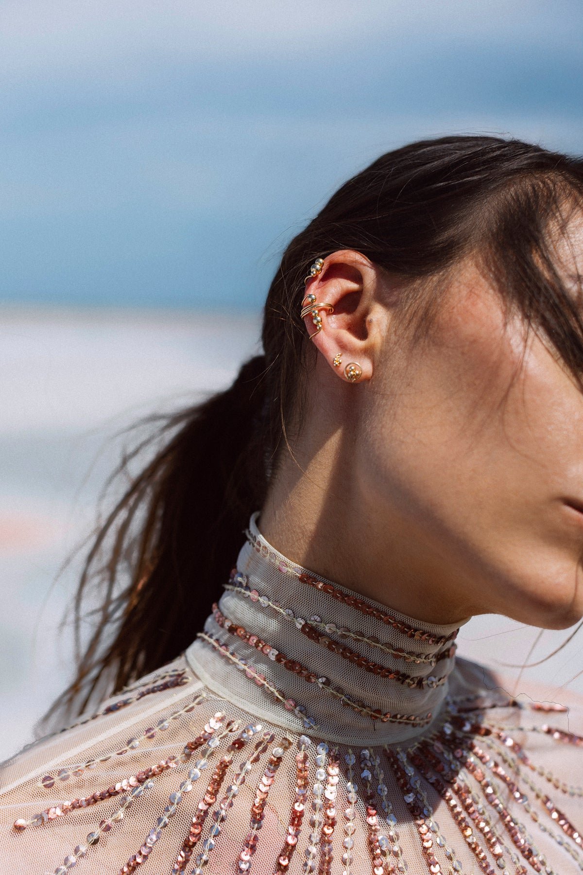 Dune ear jewel YAY Golden