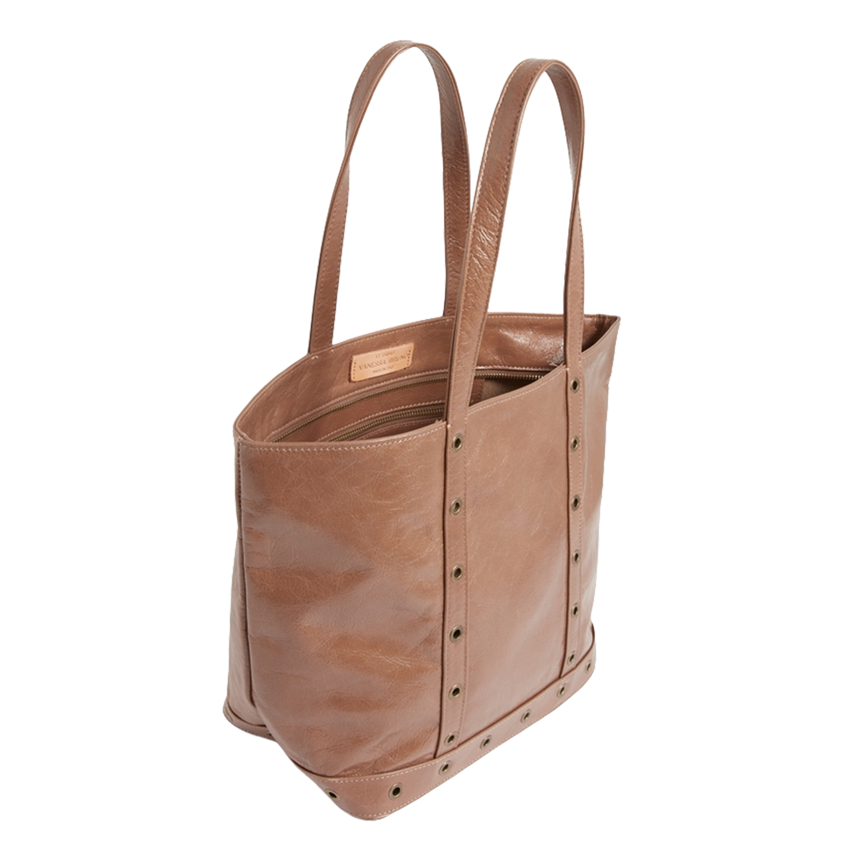 Billy L leather bag  VANESSA BRUNO Brown