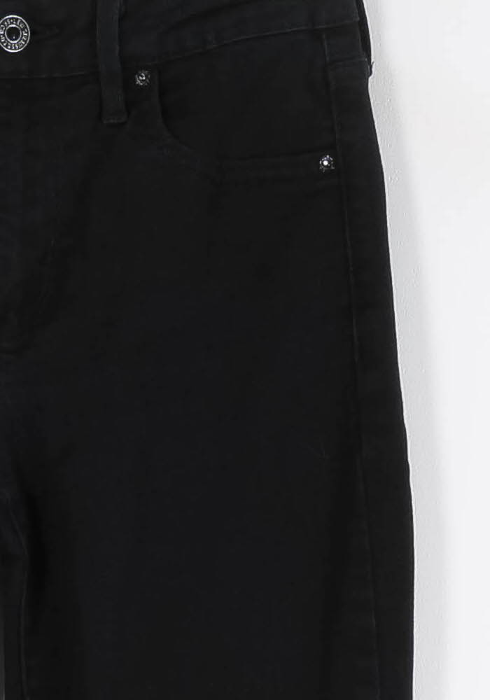Cropped slim jeans with studs LEVI'S - Seconde main Black