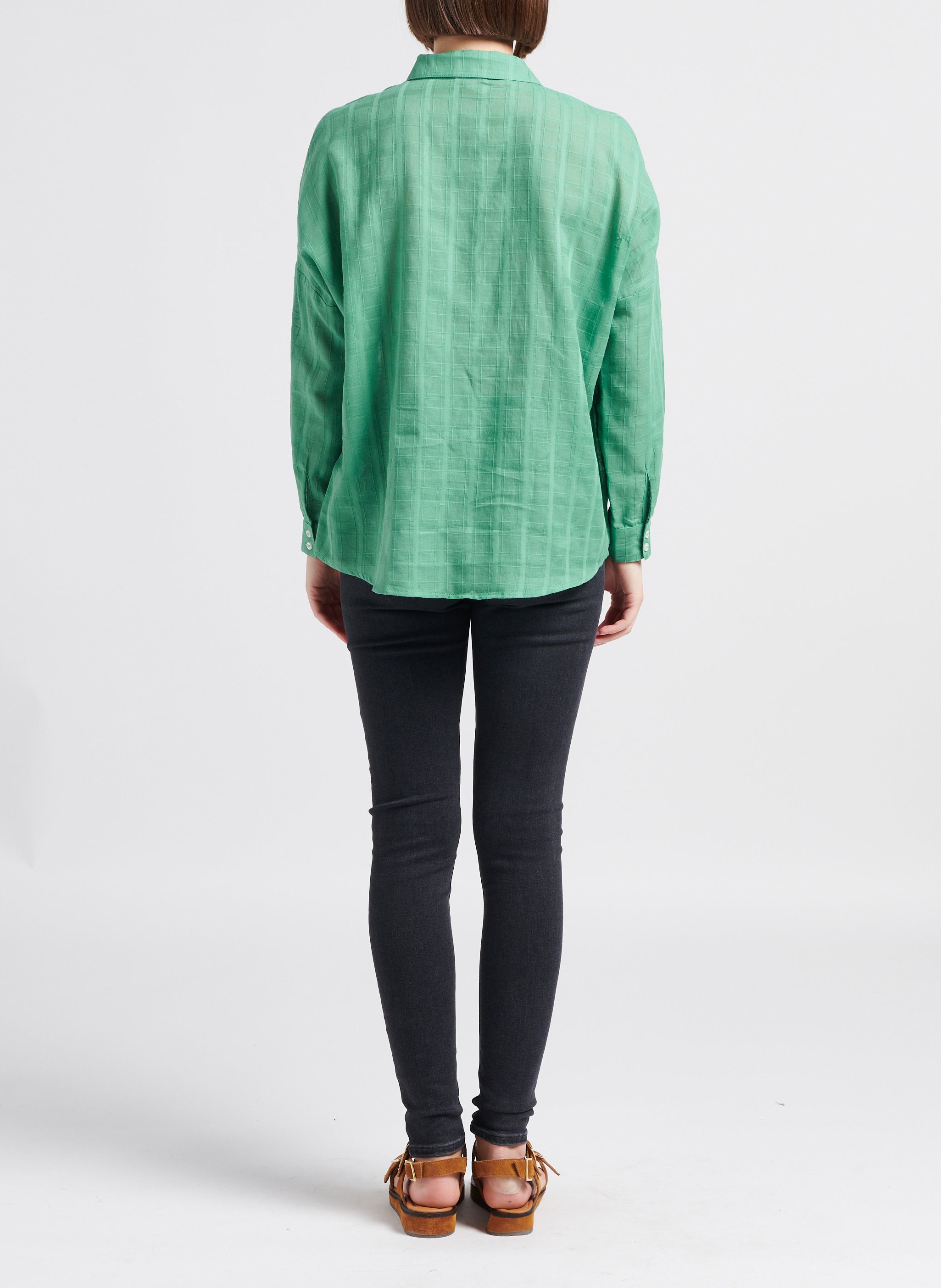 Jean skinny taille haute en coton mélangé LEVI'S Noir