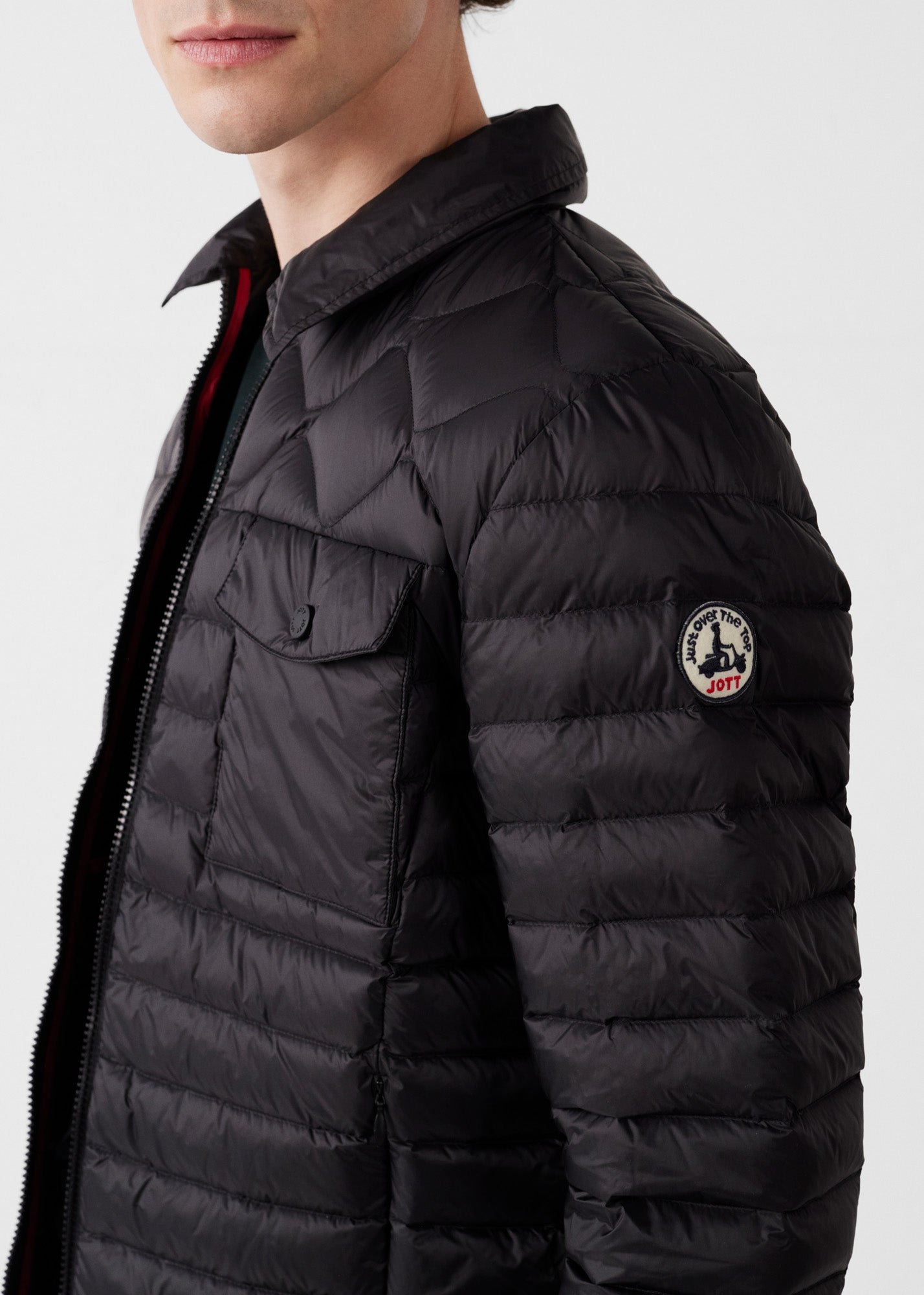 Jacket with shirt collar Ethan JOTT Black