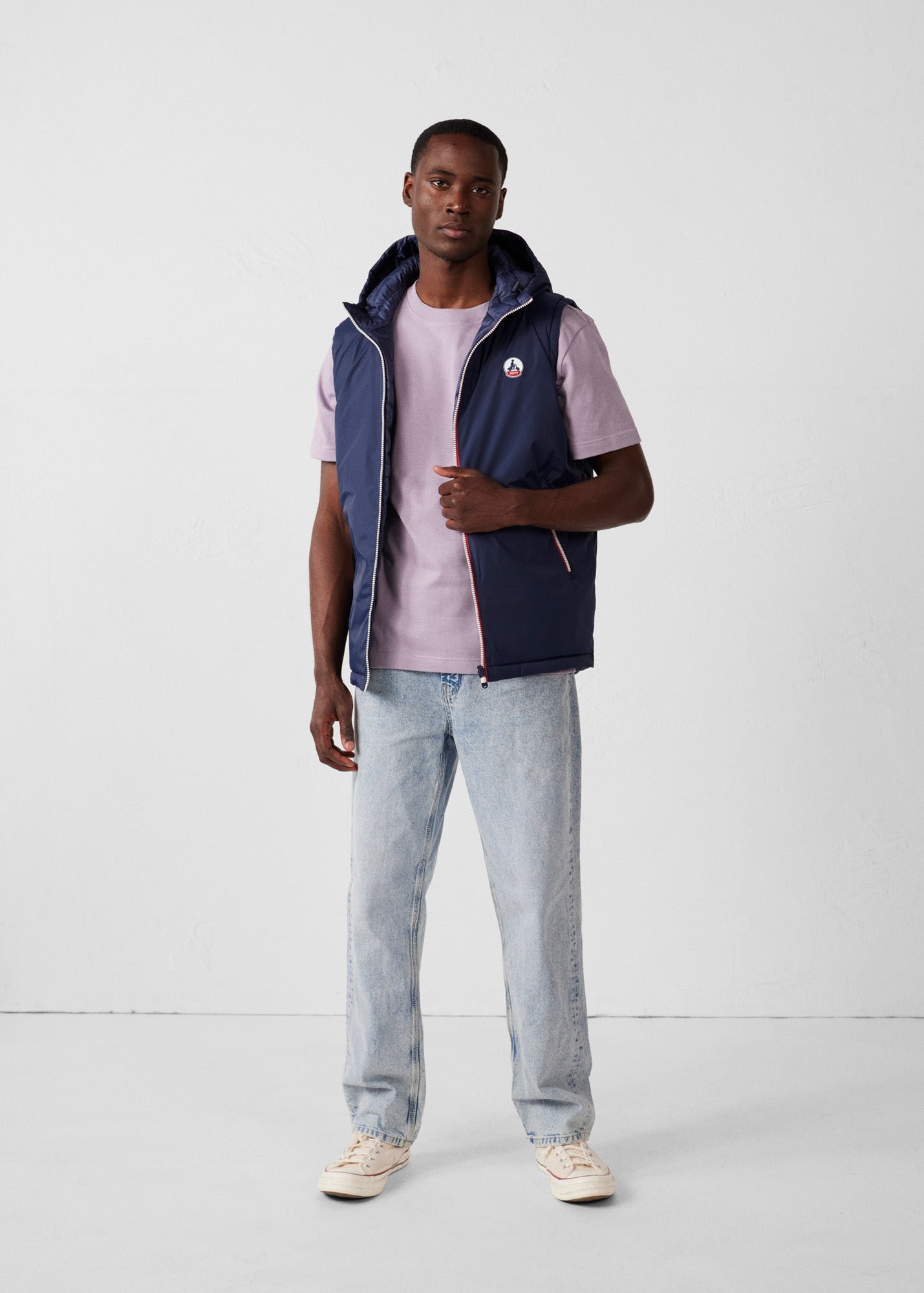 Reversible sleeveless padded jacket 'leudal' JOTT Blue
