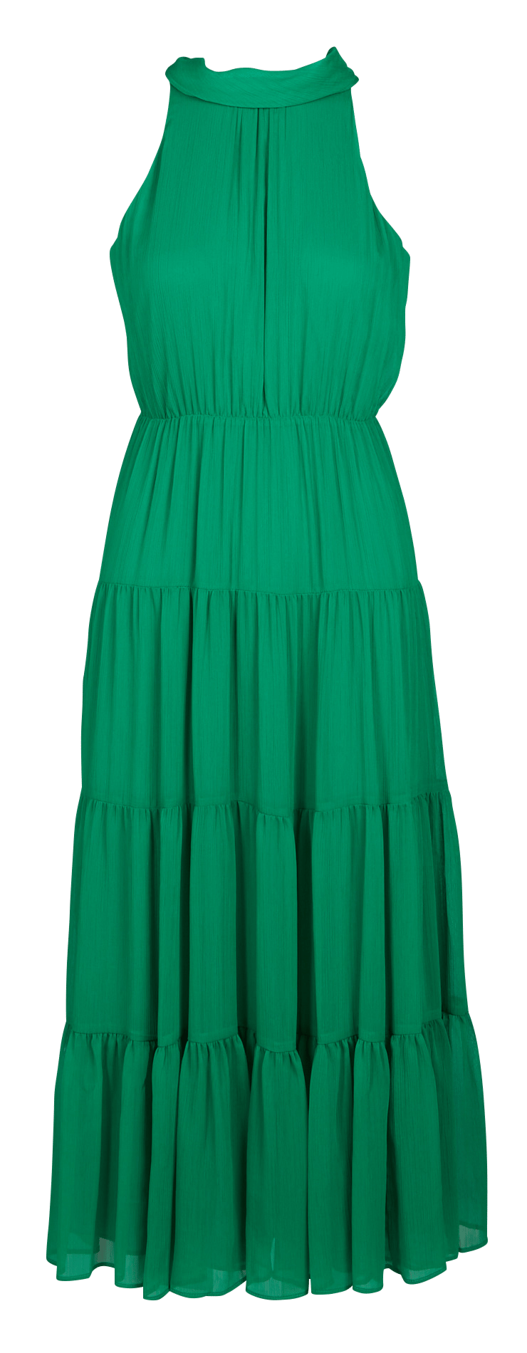 Robe longue col rond  SUD EXPRESS Vert