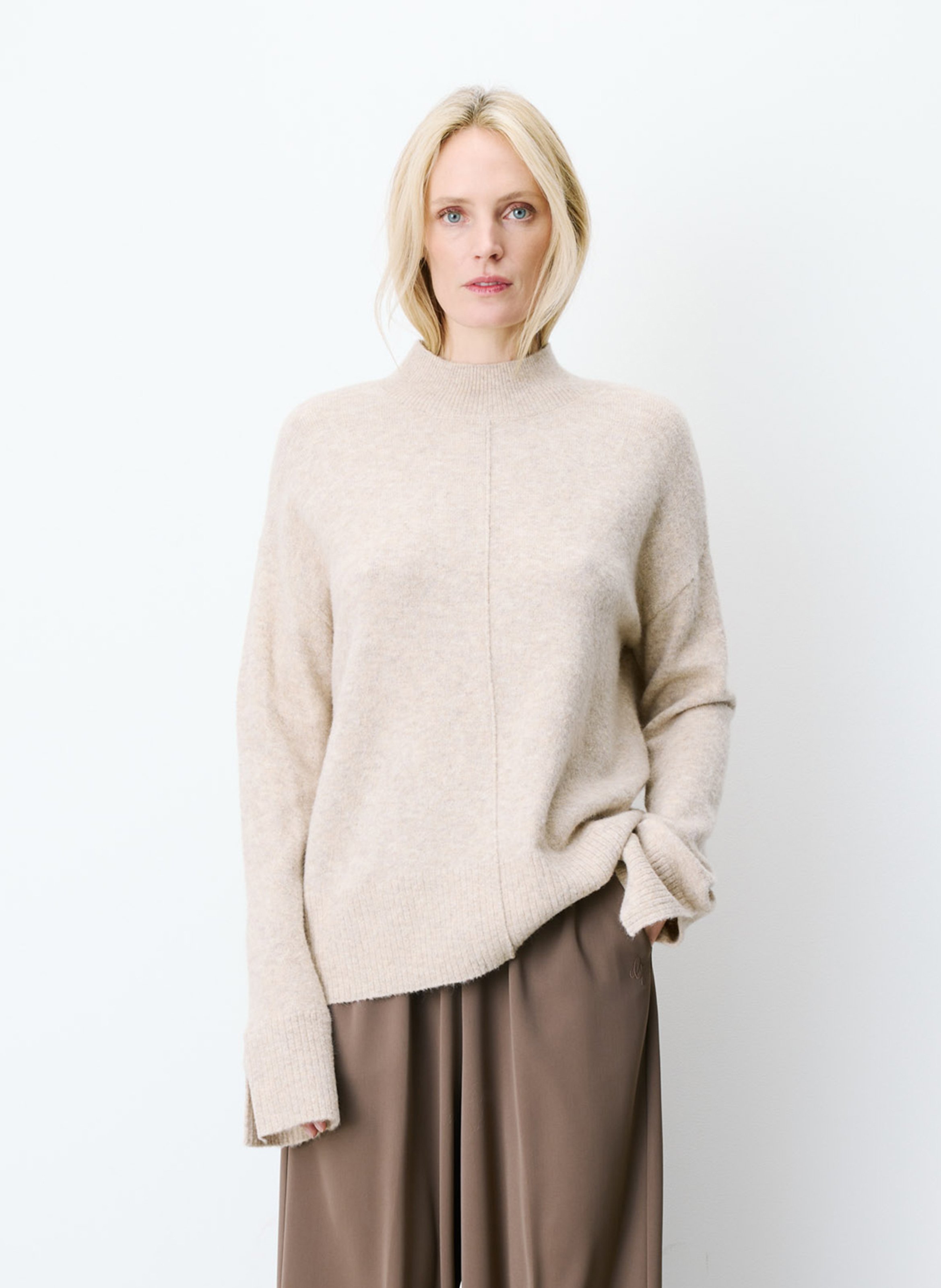 Pull col rond  GRACE ET MILA