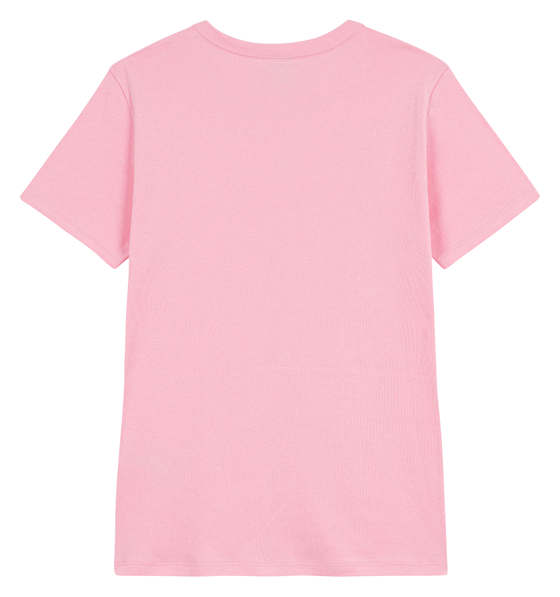 Katoenen T-shirt met ronde hals PETIT BATEAU Roze