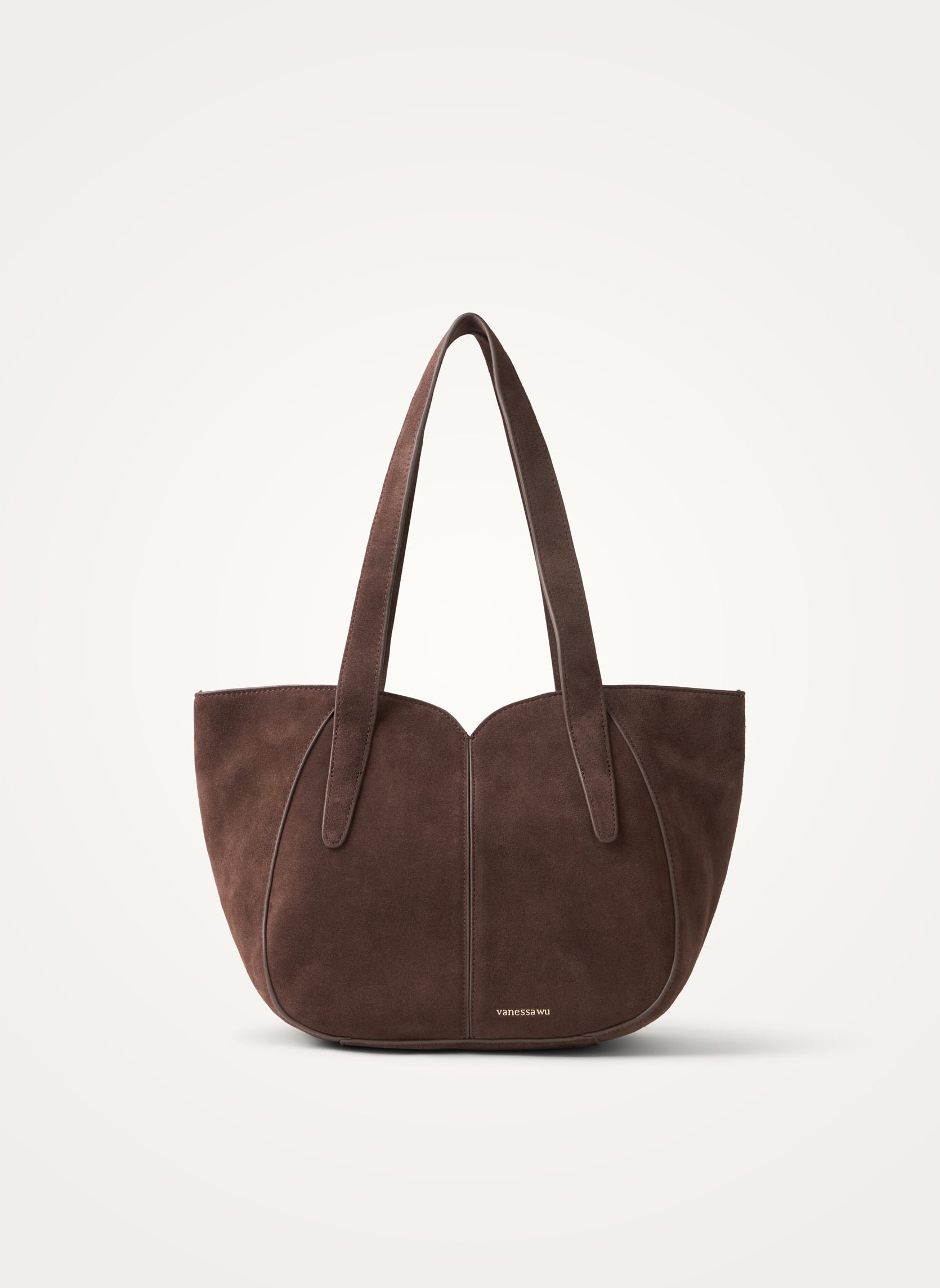 Bag with handles and shoulder strap VANESSA WU Brown