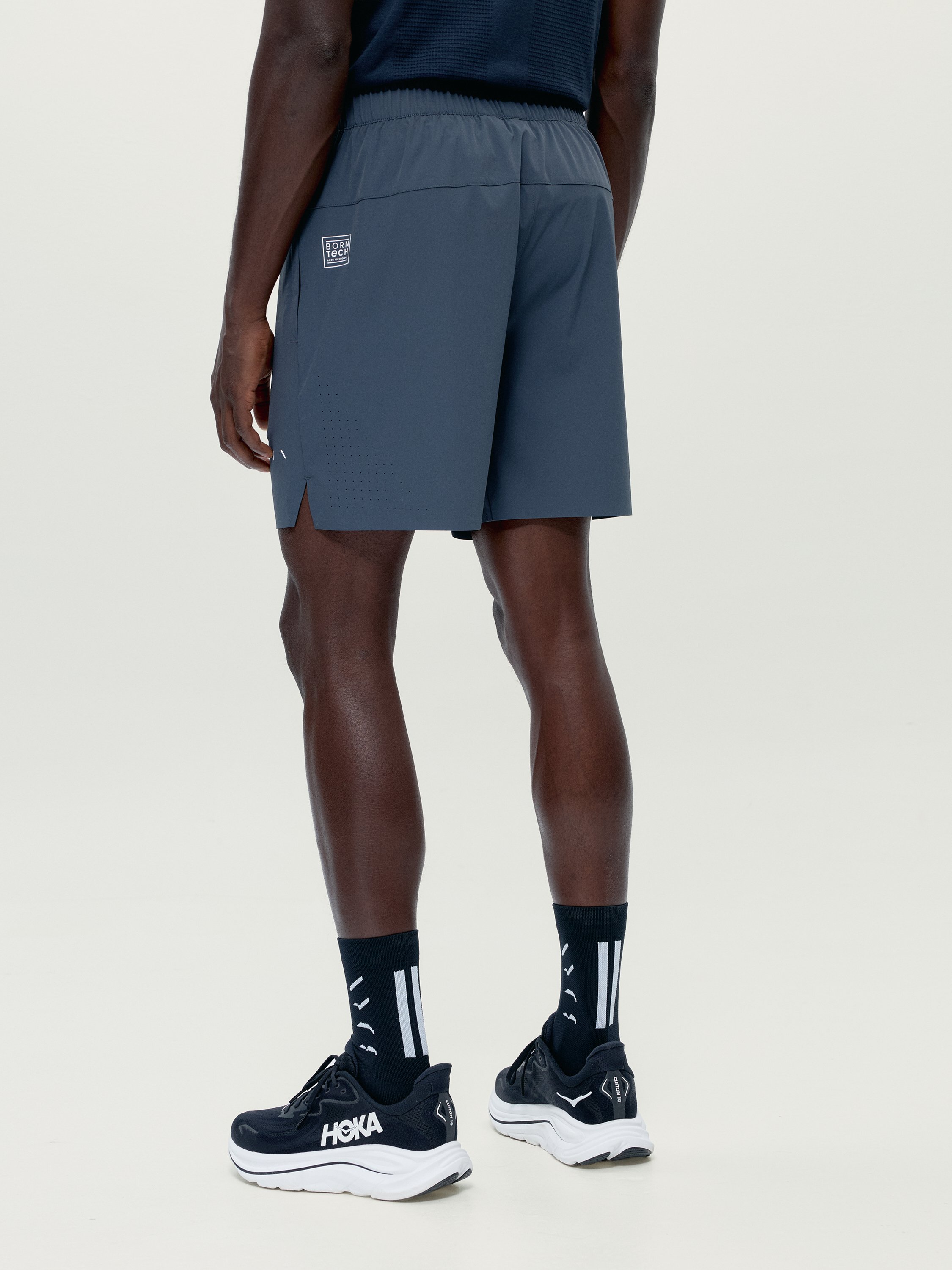 Short men's sports training | Grey BORN Men