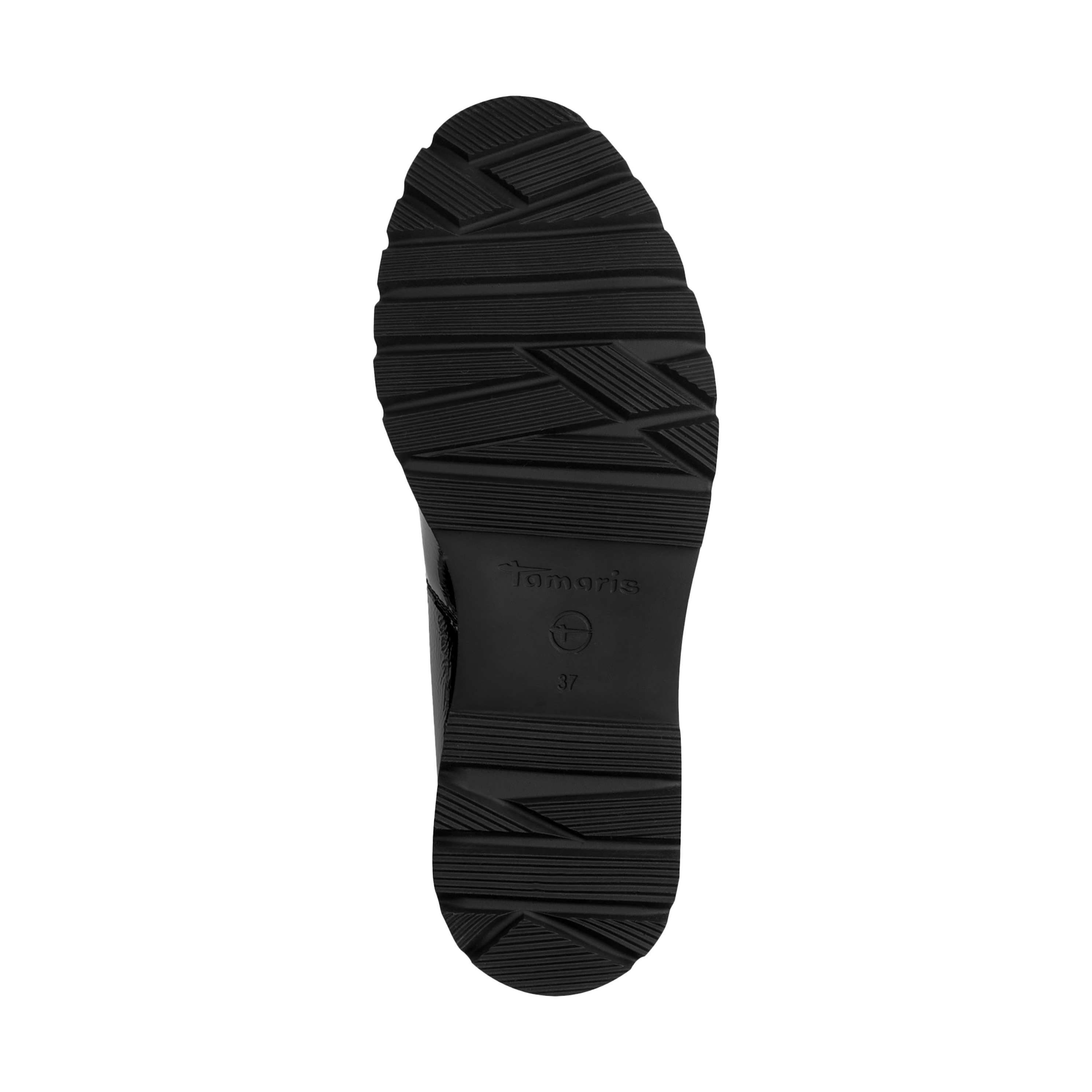 Slip-on booties TAMARIS Black
