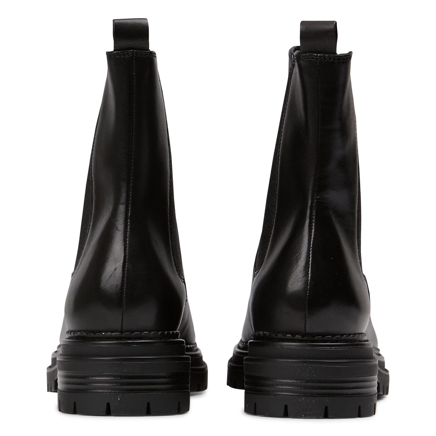 Leather ankle boots JONAK Black