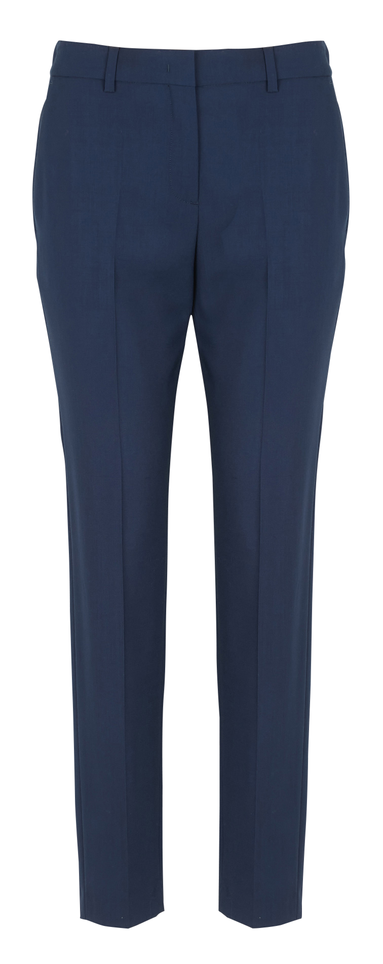 Pleated 7/8 wool pants PAUL SMITH Blue