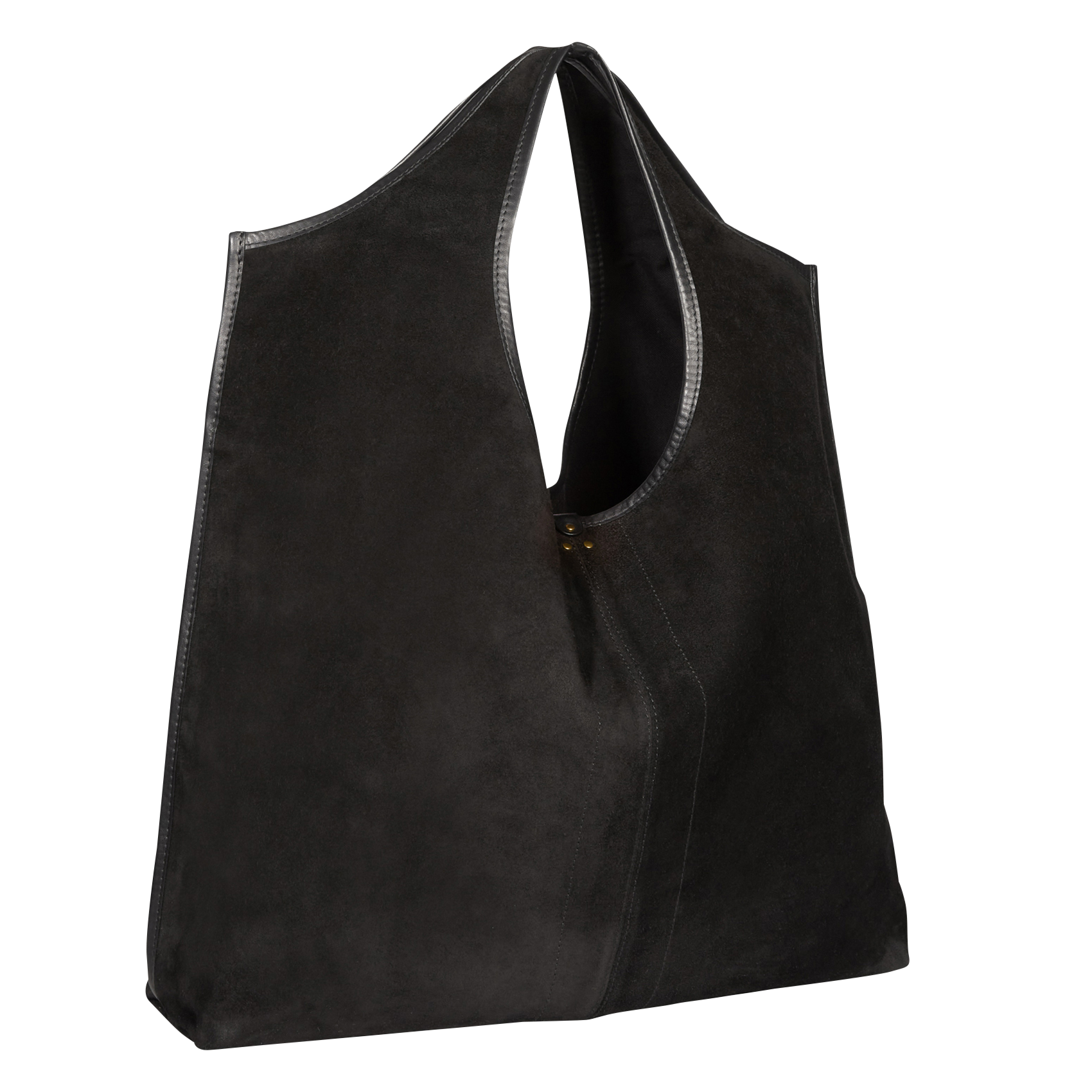 Leather tote bag JEROME DREYFUSS Black
