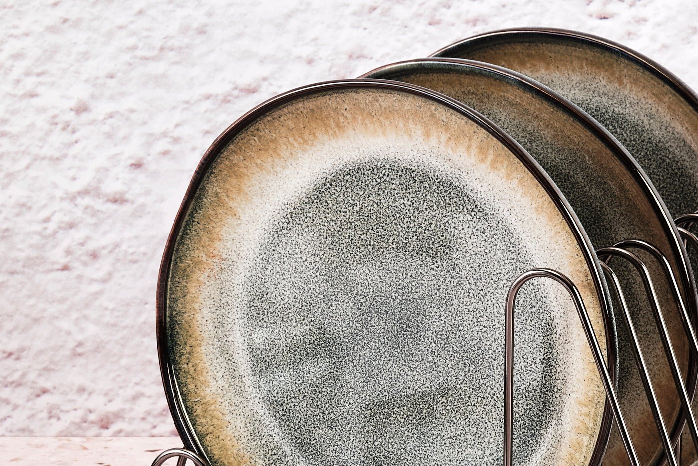 Genesis plate ø20.5cm - 6 pieces - sea BJORN Grey