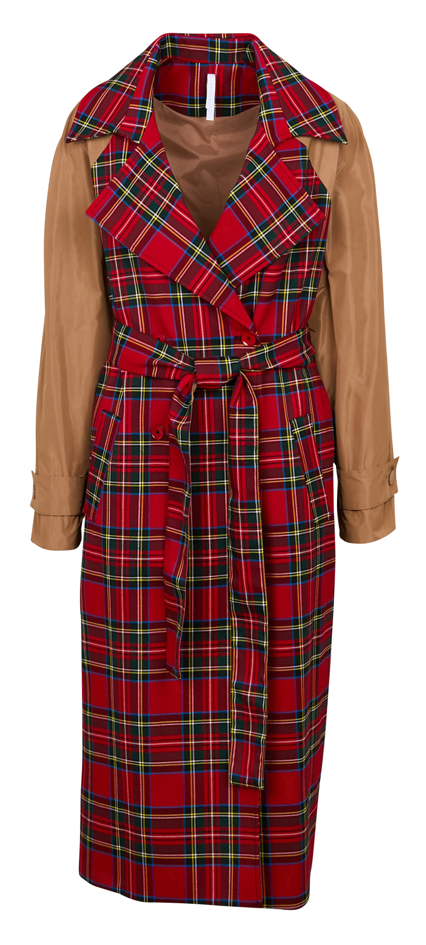 Trench coat with tailored collar IMPERIAL Multicolored