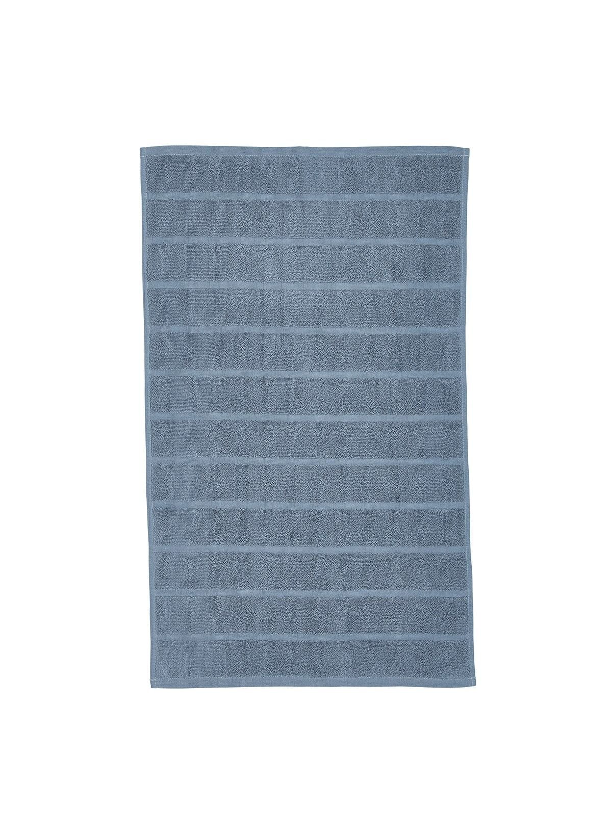 Solid color cotton bath mat TODAY LINGE DE MAISON Blue