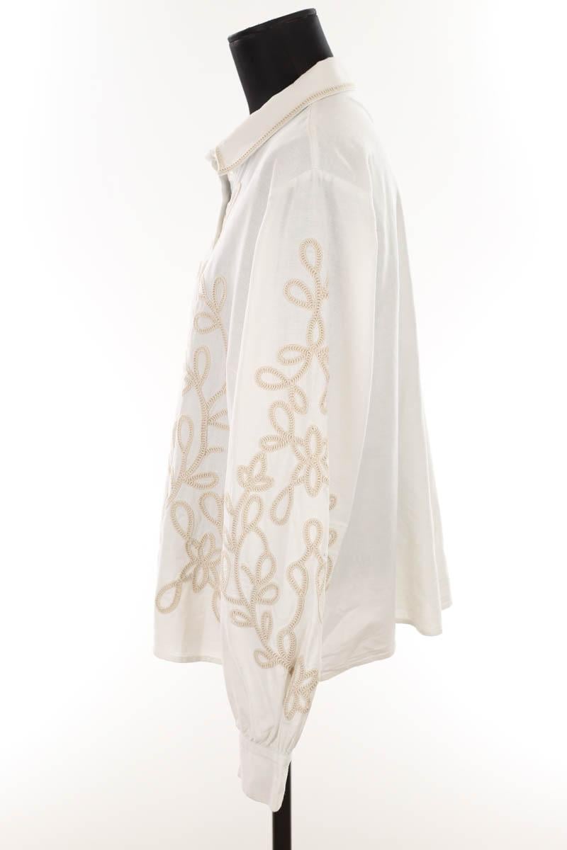 Cotton shirt SEZANE - Seconde main White