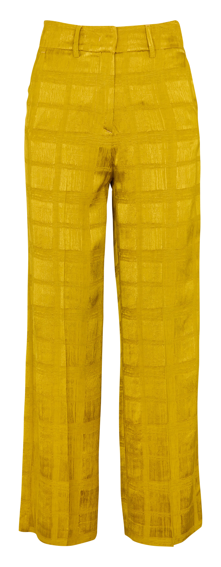 Pantalon large jacquard MOMONI Marron