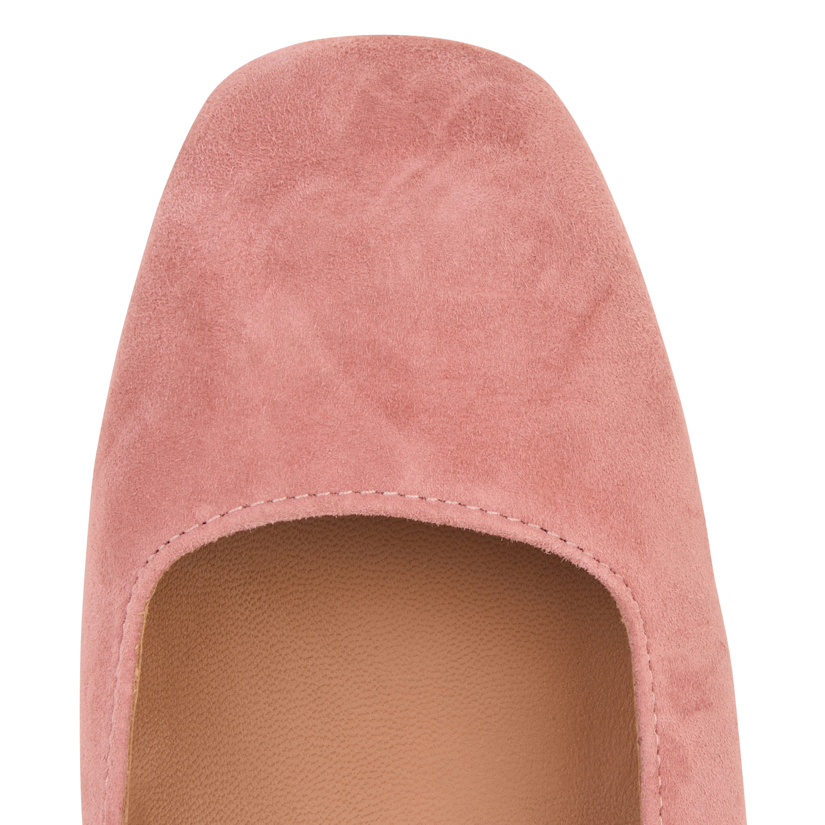 Ballerines à brides en cuir  Rose