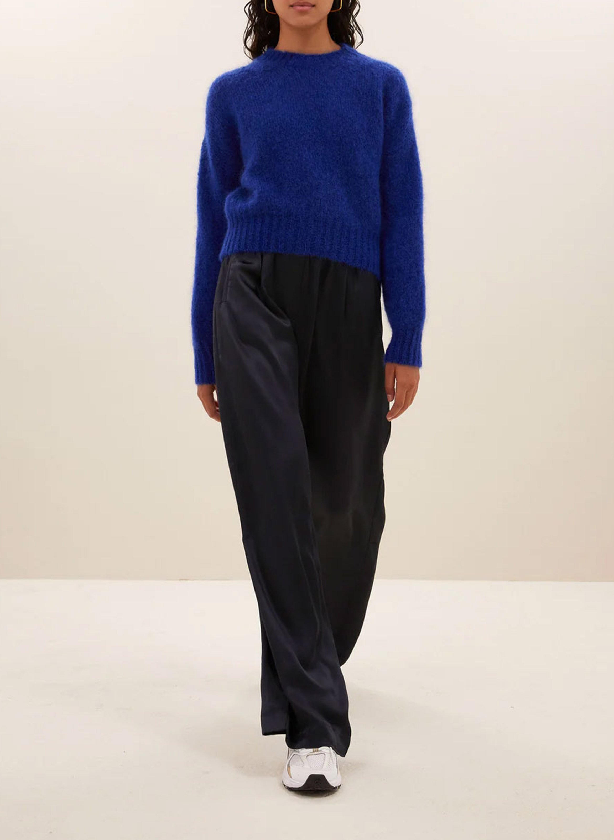 Wide cotton trousers  BY BAR Blue