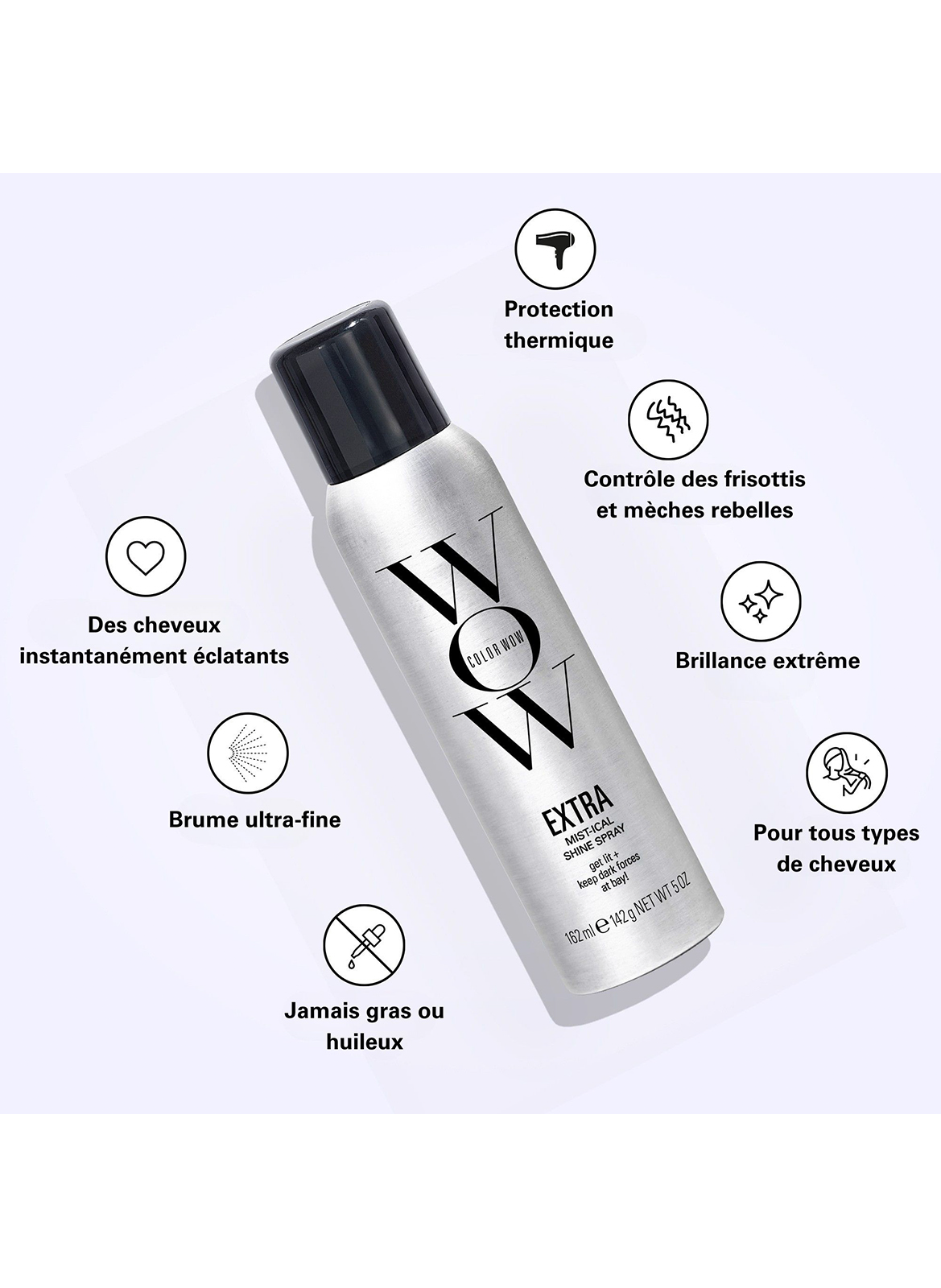 Extra Shine Spray COLORWOW No color