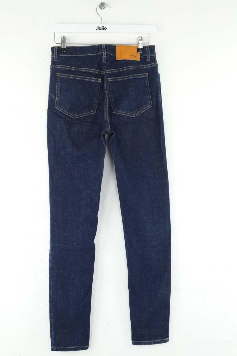 Cotton skinny jeans BALZAC PARIS - Seconde Main Blue
