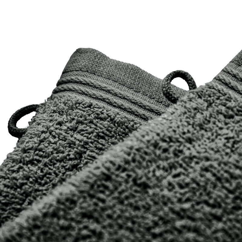 Set of 2 washcloths Grey