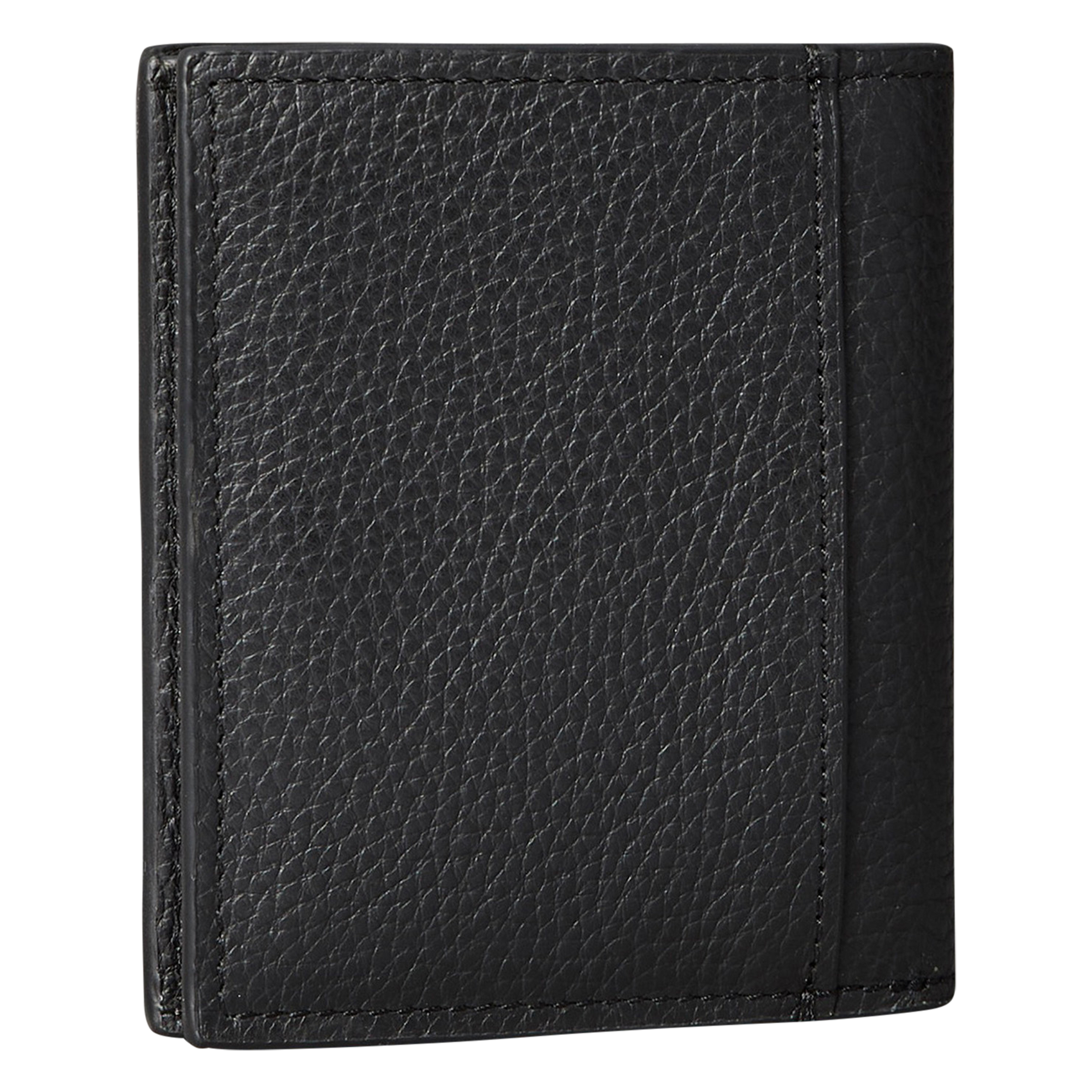 Portefeuille en cuir grainé CALVIN KLEIN Noir