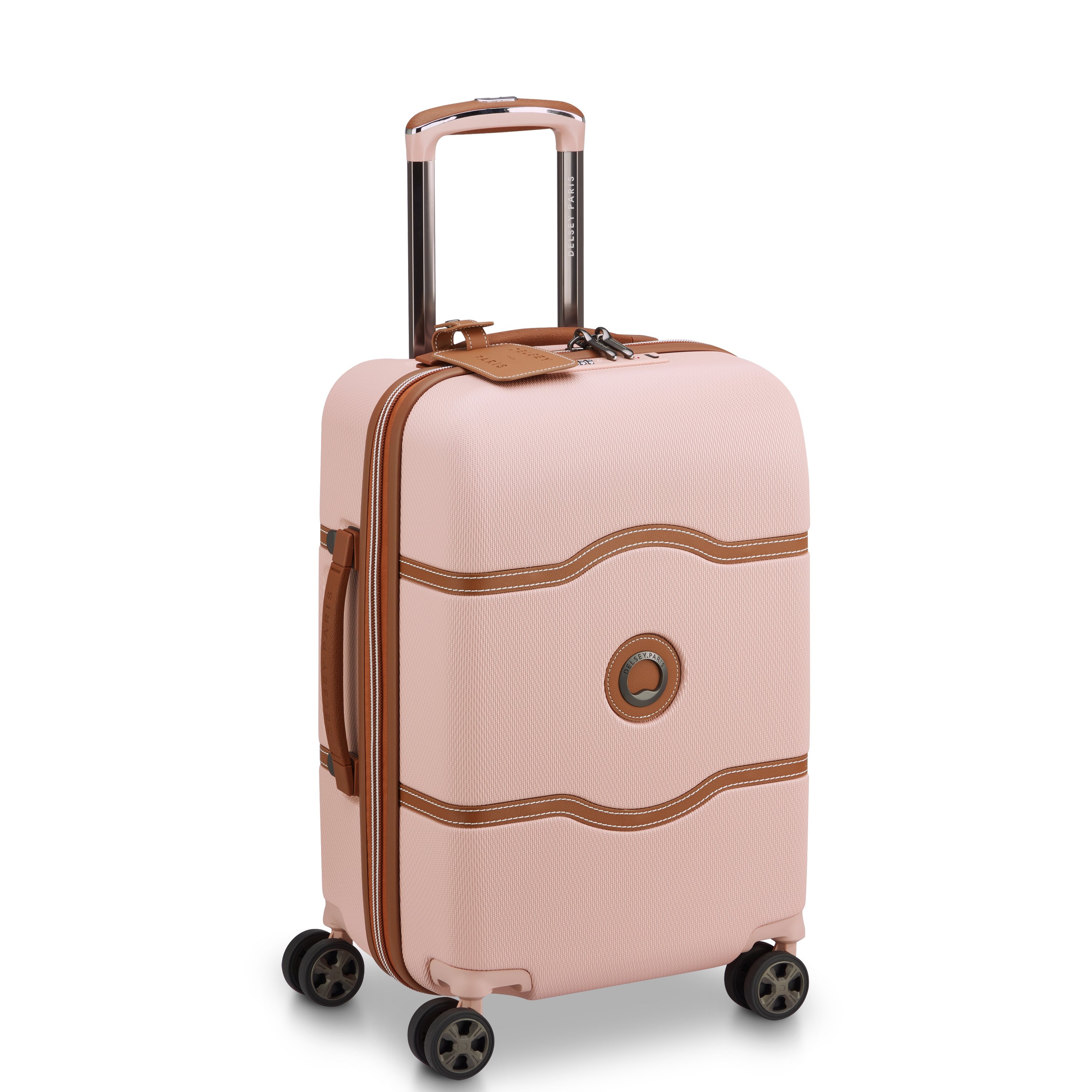 Rigid cabin suitcase DELSEY PARIS Pink