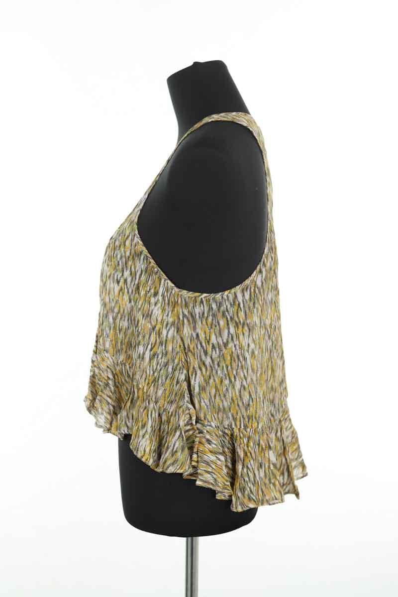 Azawood sleeveless top ISABEL MARANT ÉTOILE - SECONDE MAIN Green