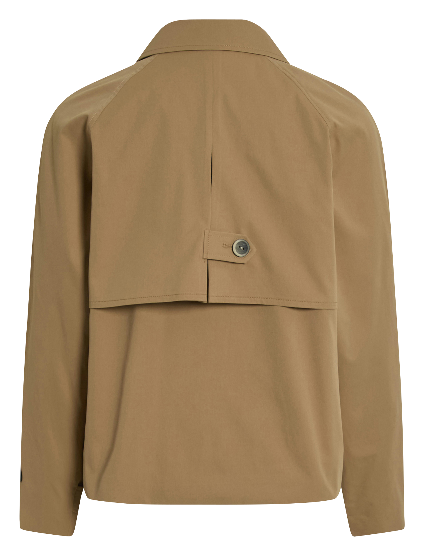 Trench coat with classic collar VILA Brown