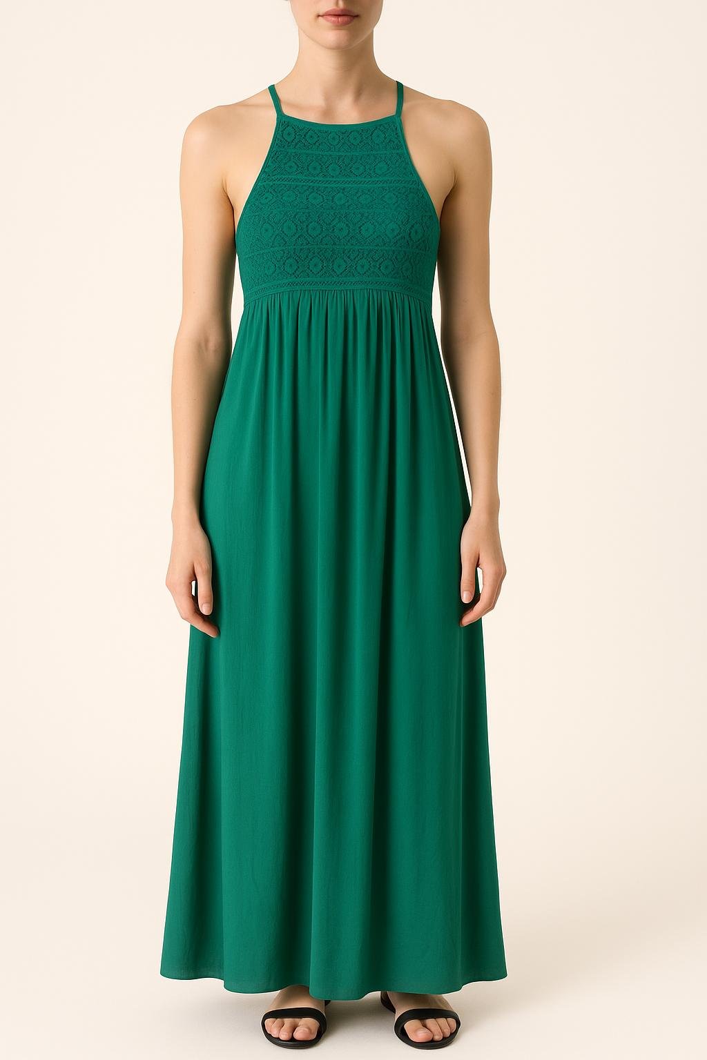 Long dress LOUISE MISHA - Seconde Main Green