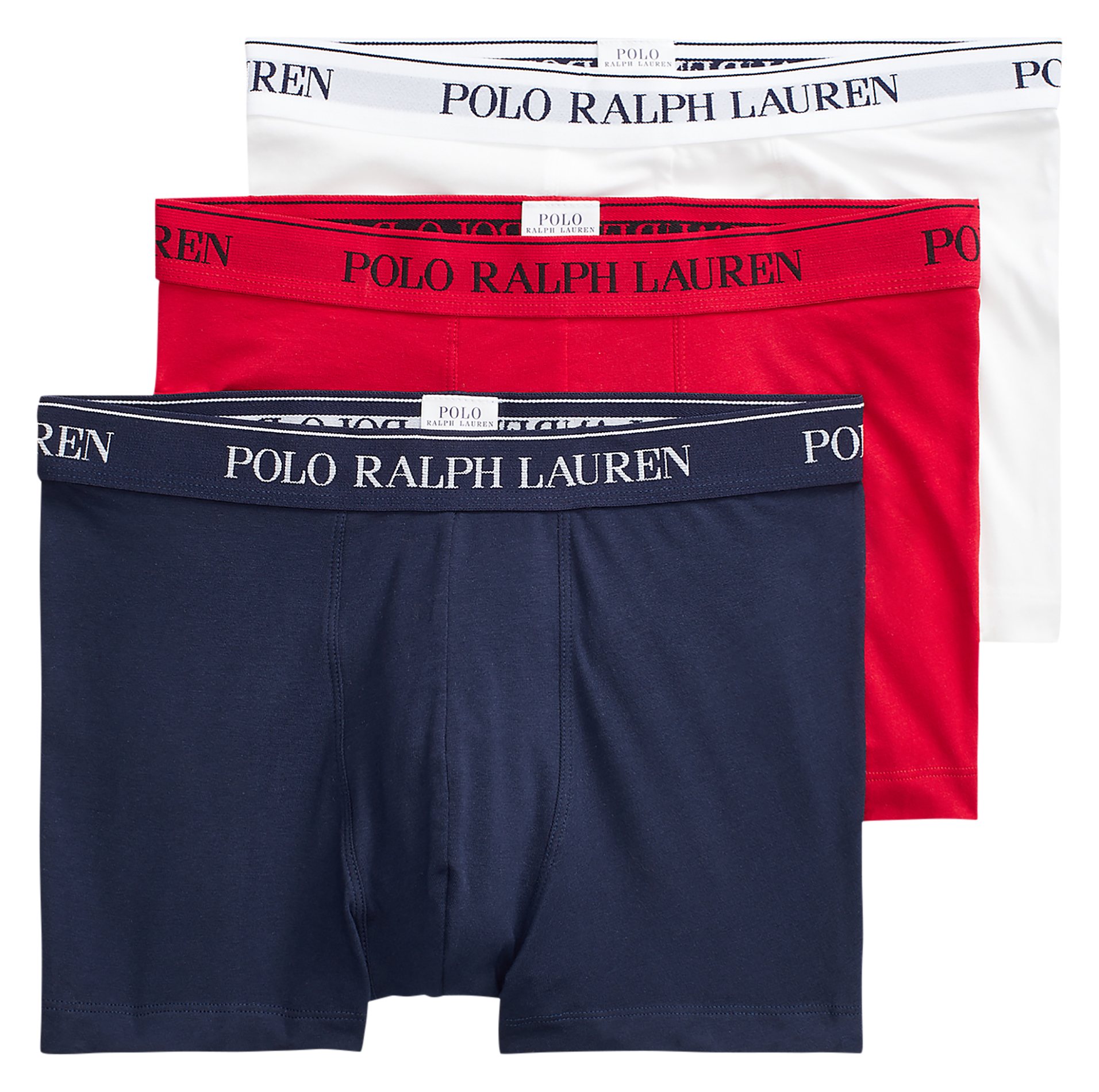 Lot de 3 boxers en coton mélangé POLO RALPH LAUREN