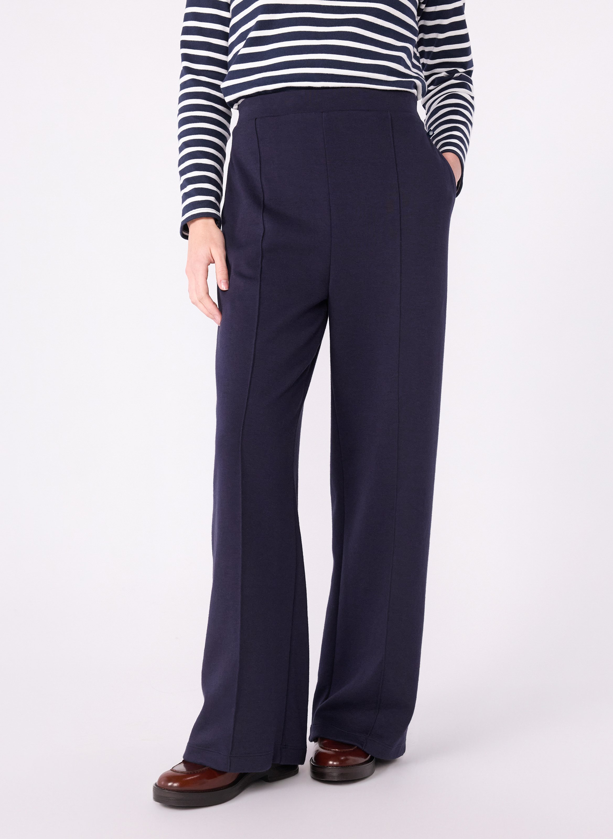 Chinohose aus Baumwoll-Mix PETIT BATEAU Blau