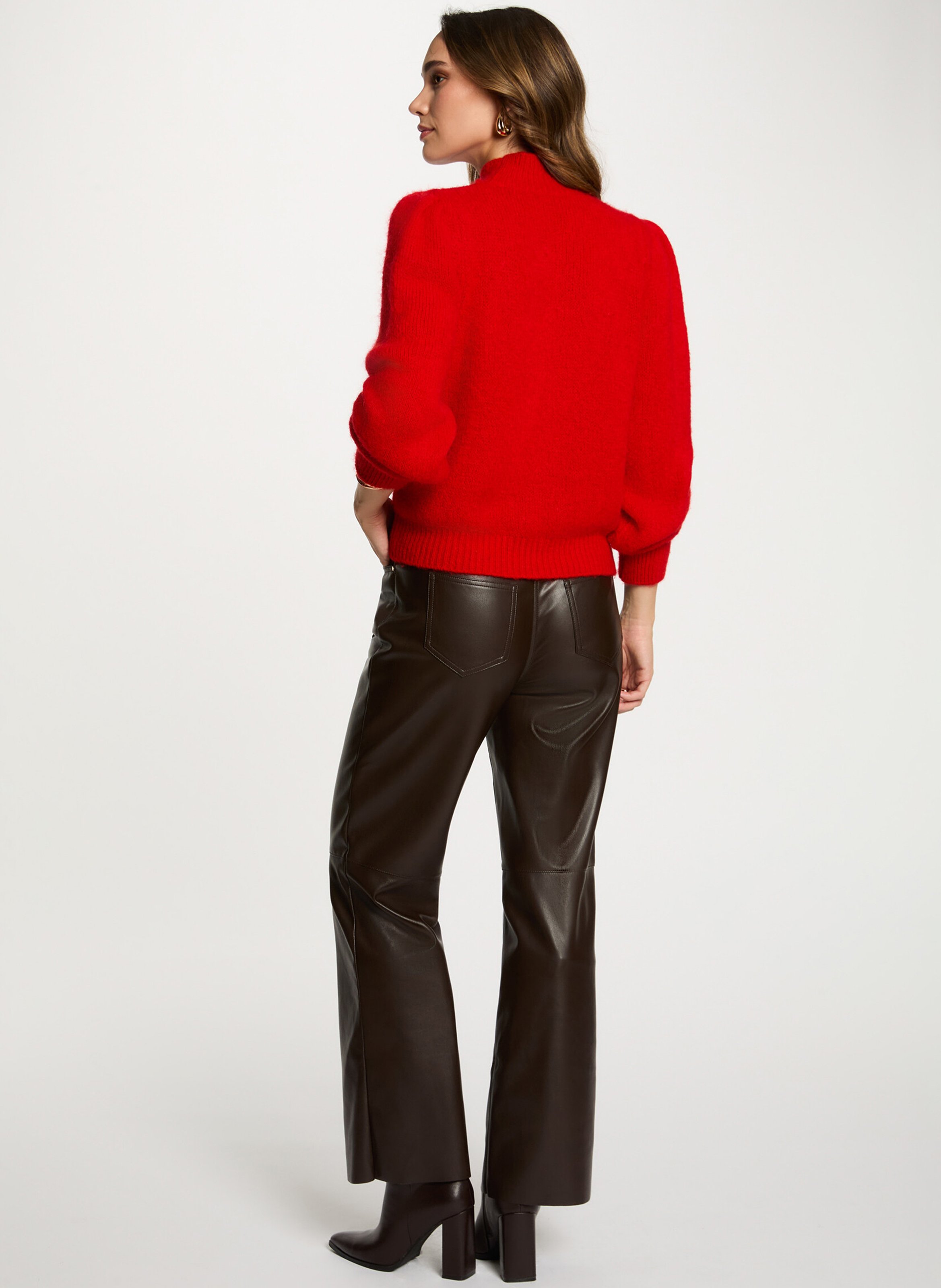 Carrot trousers MORGAN Brown