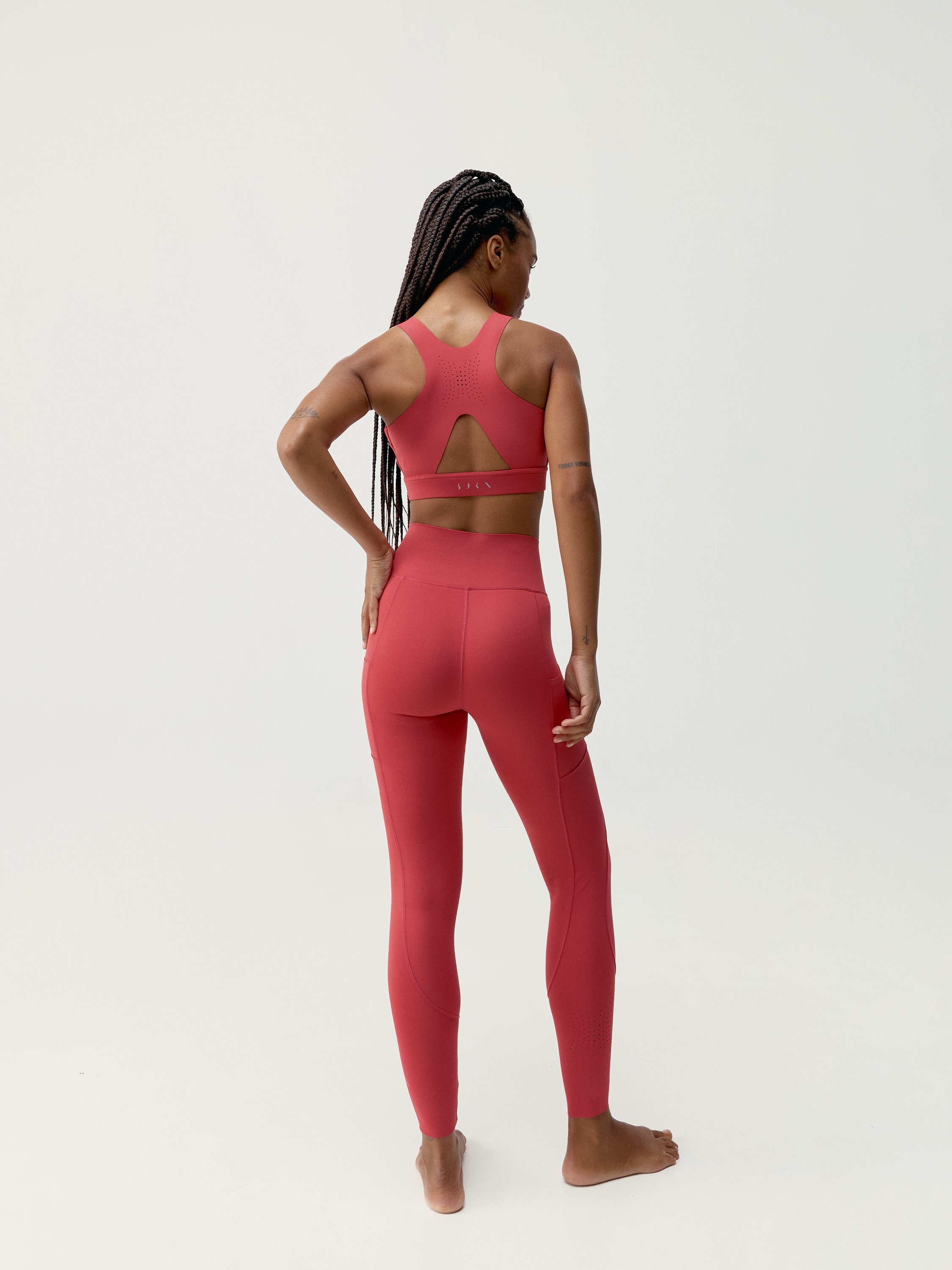 High-support Denise sports bra BORN LIVING YOGA Orange