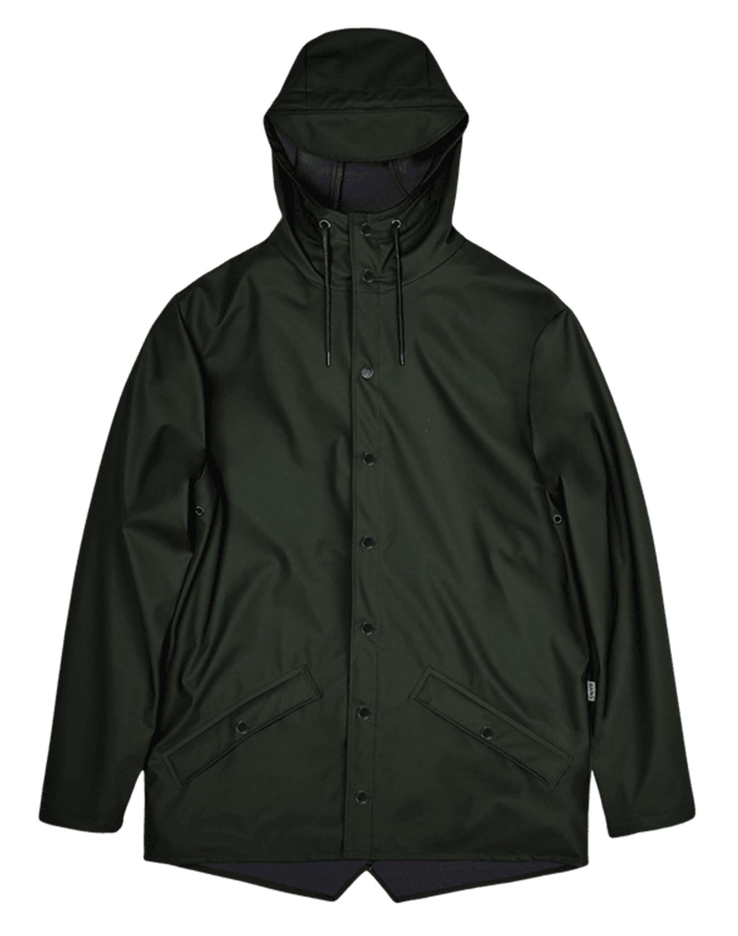 Coupe-vent à capuche RAINS Vert