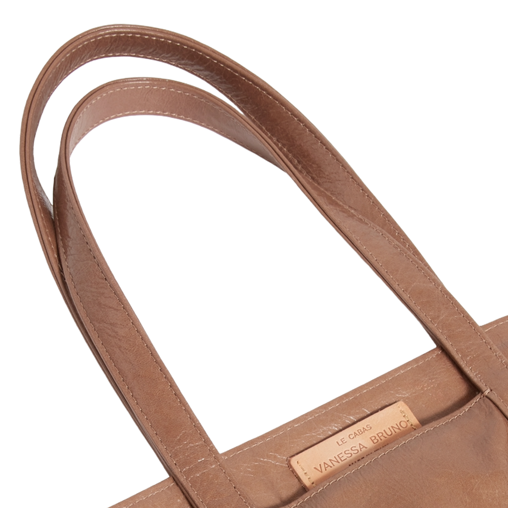 Billy L leather bag  VANESSA BRUNO Brown