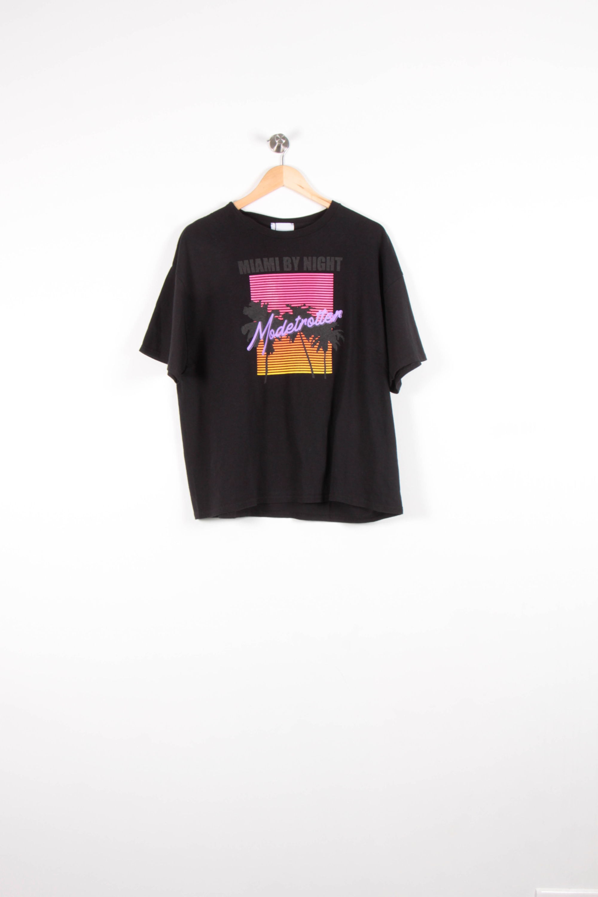 Tee-shirt MODETROTTER - Seconde Main Noir