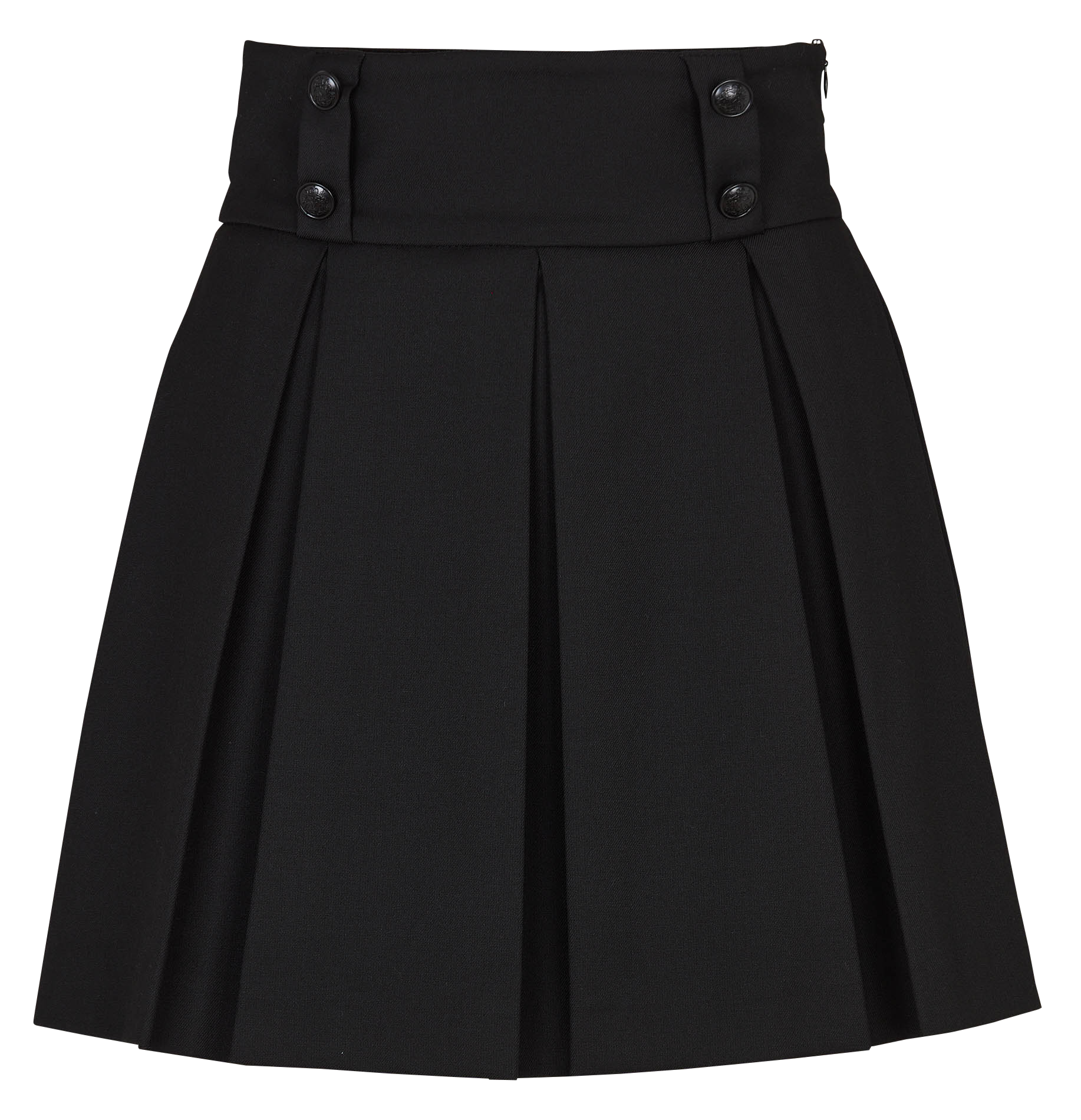 Short A-line skirt MORGAN Black