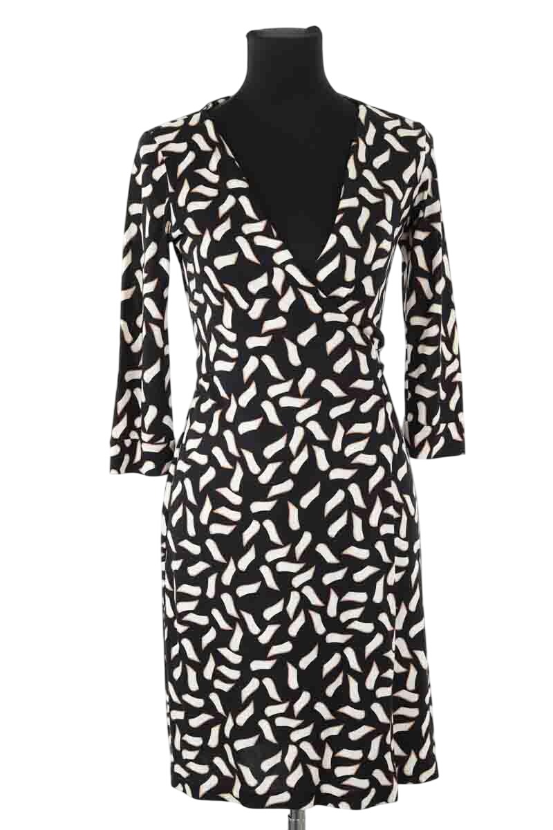 Dress DIANE VON FURSTENBERG - Seconde Main Black