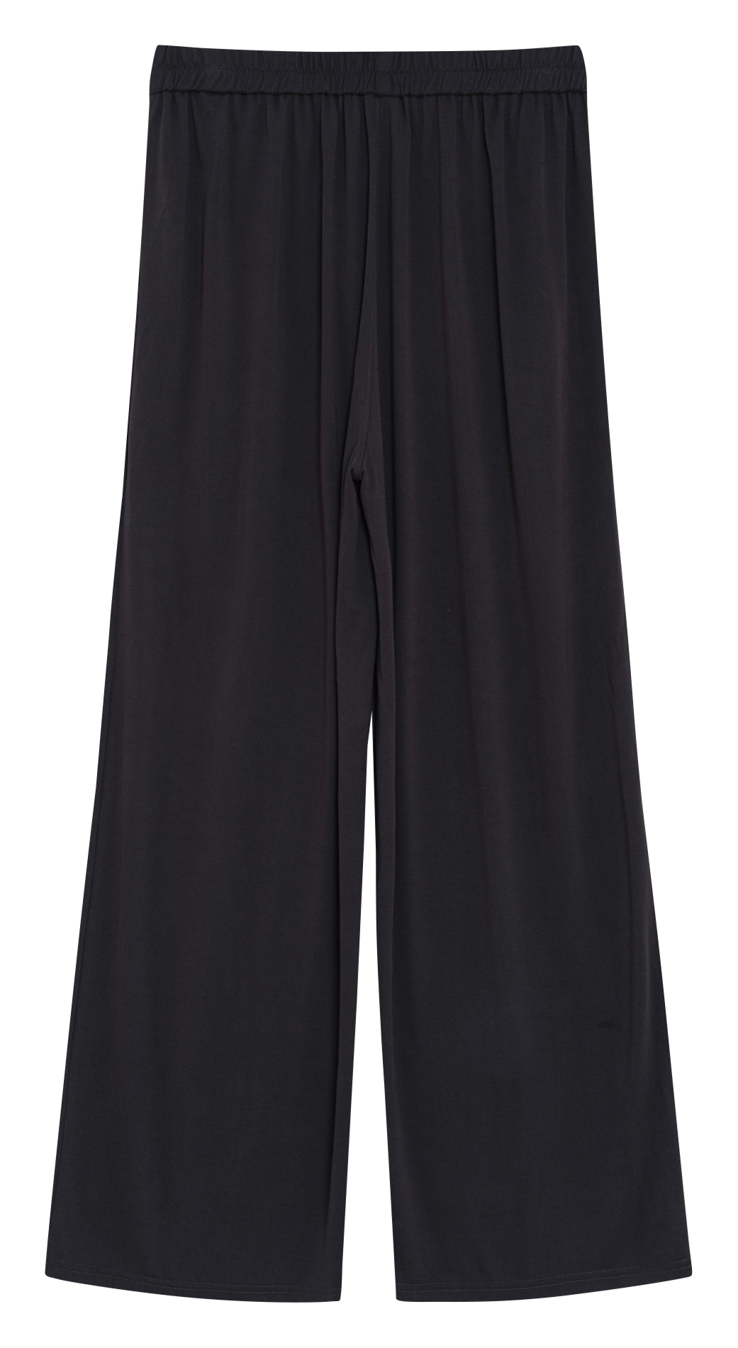 Wide fluid plain trousers GRACE ET MILA Black