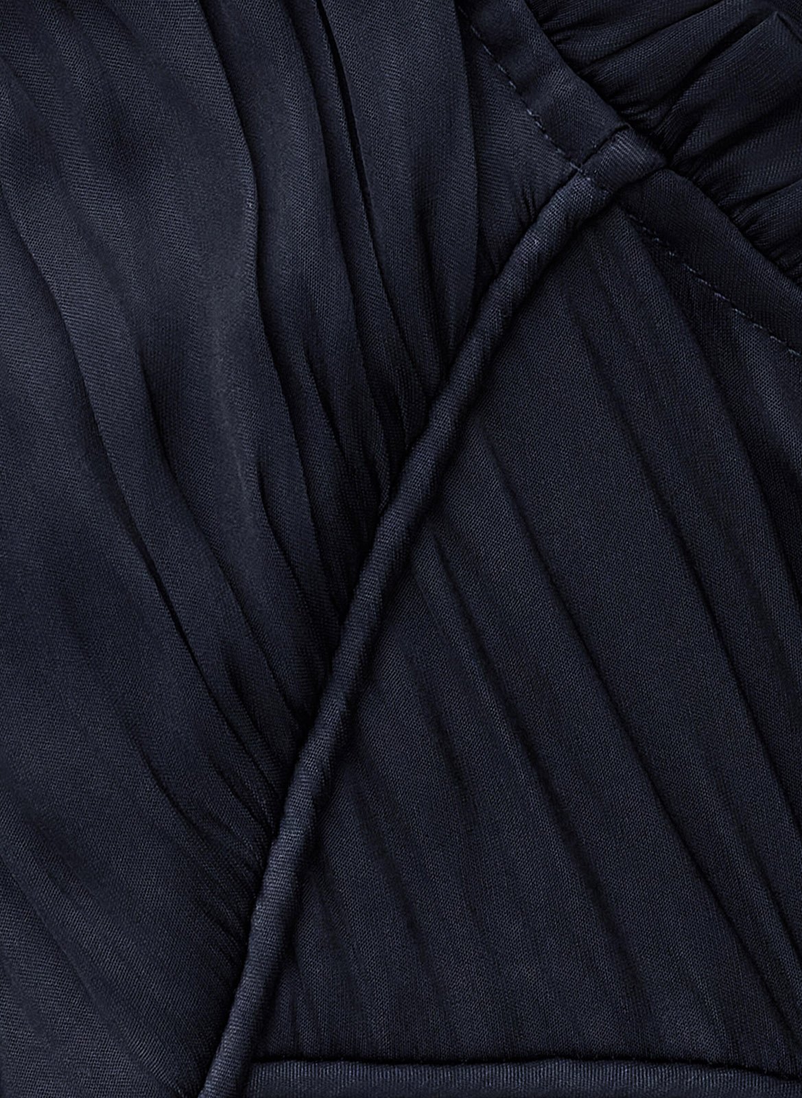 Loose V-neck fluid shirt BA&SH Blue