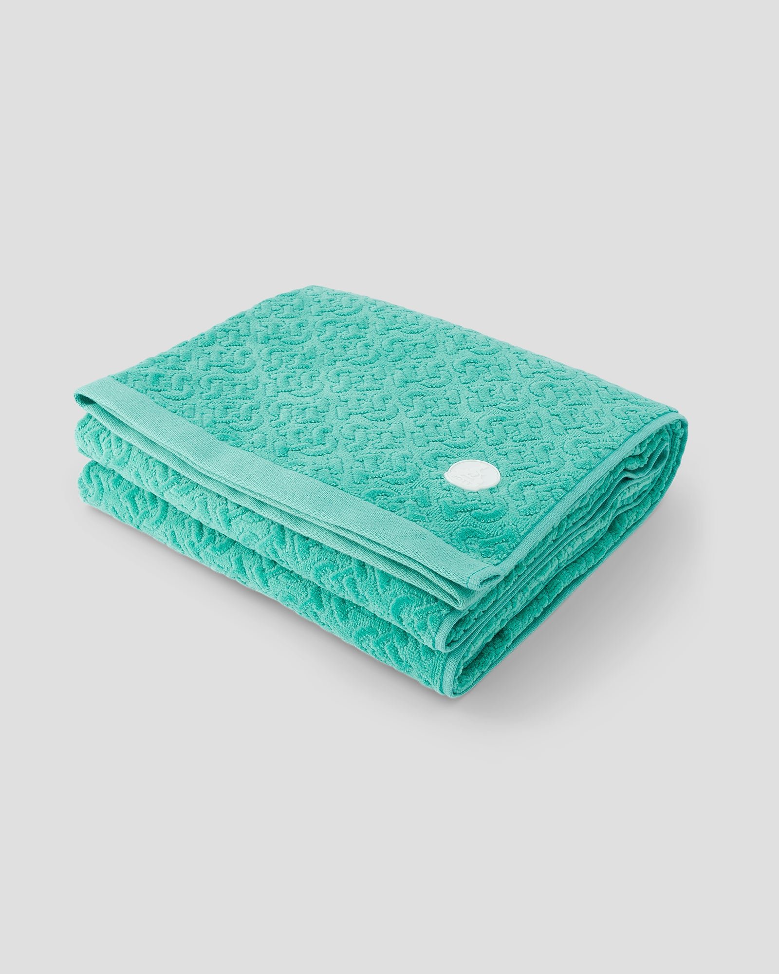 Noam terry cloth beach towel JOTT Green
