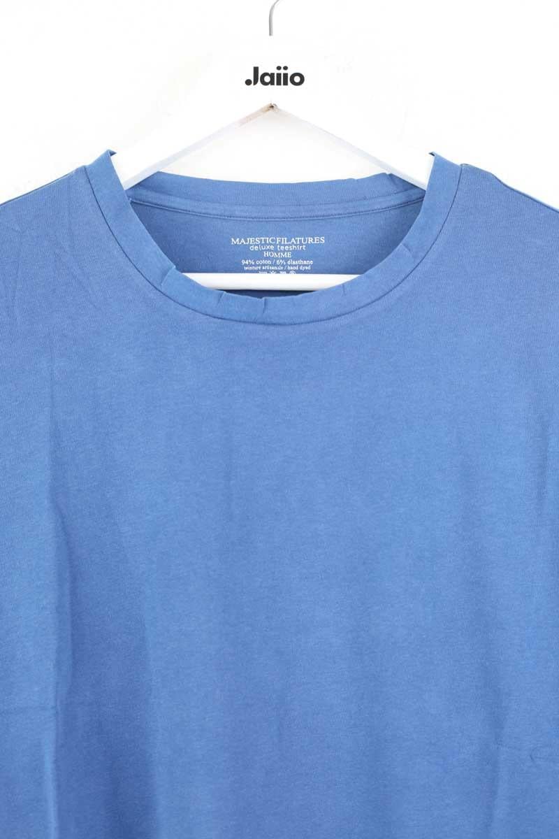 T-shirt MAJESTIC FILATURES - SECONDE MAIN Blue