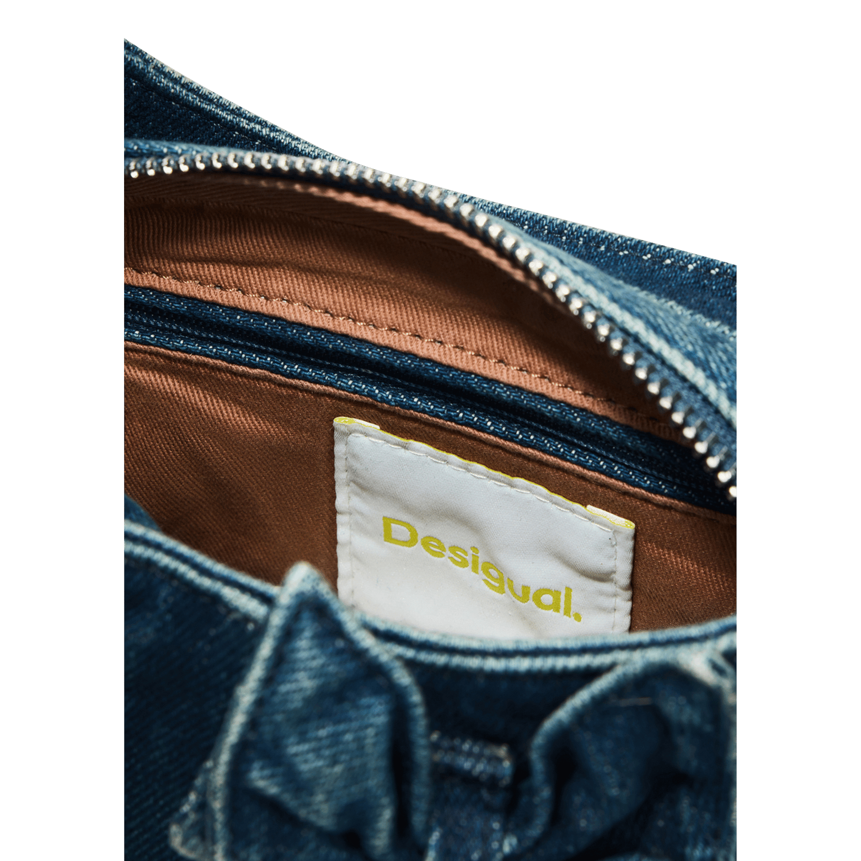 Sac à main en denim DESIGUAL Bleu