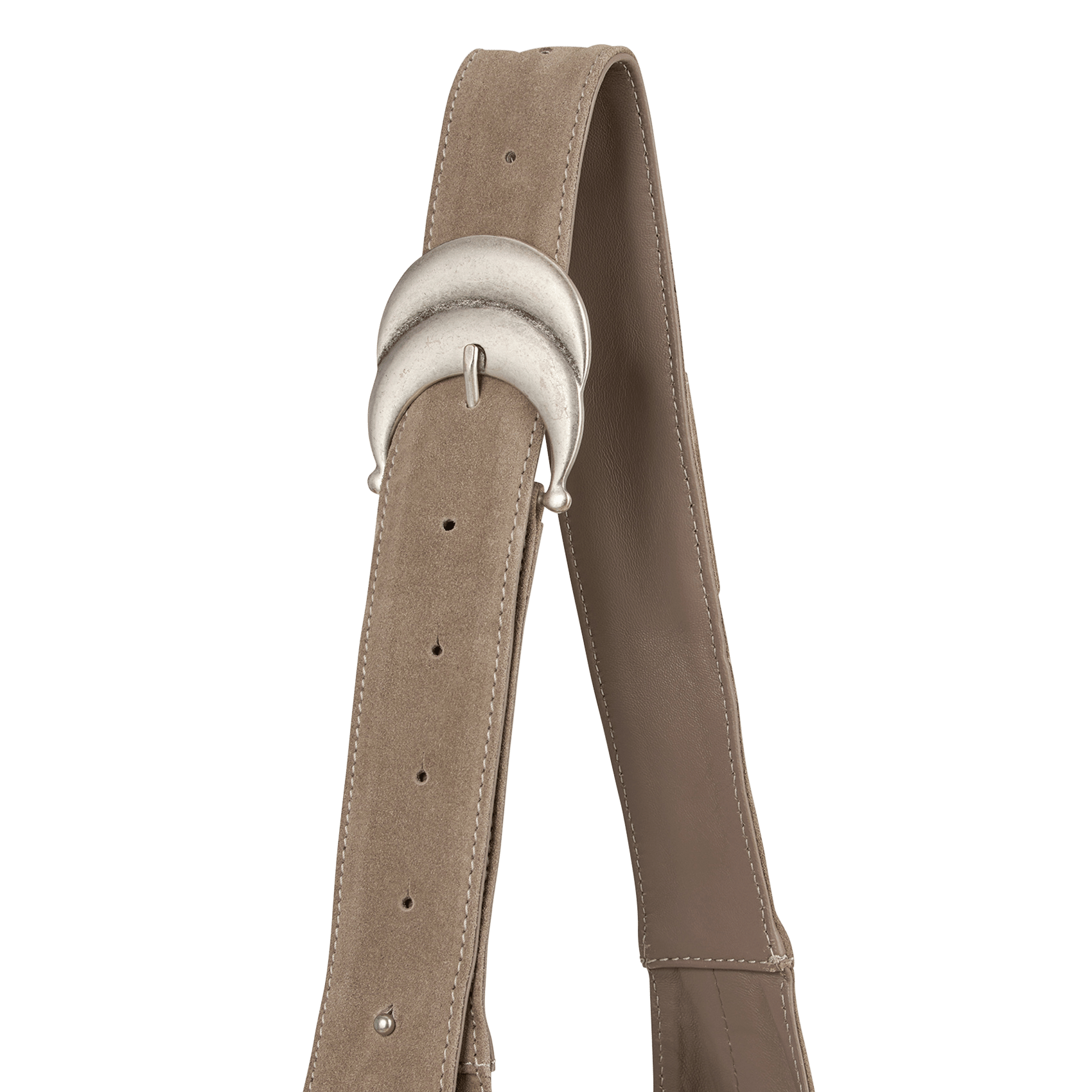 Leren clutch BA&SH Bruin